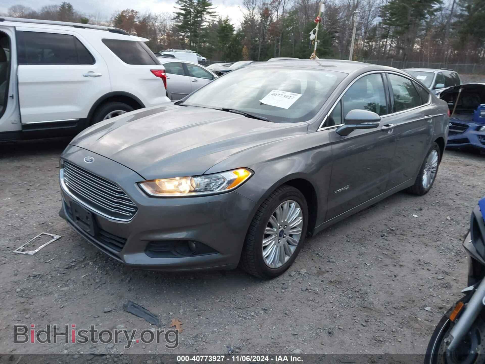 2014 FORD FUSION HYBRID - VIN: 3FA6P0LU2ER347802 - Фото 2