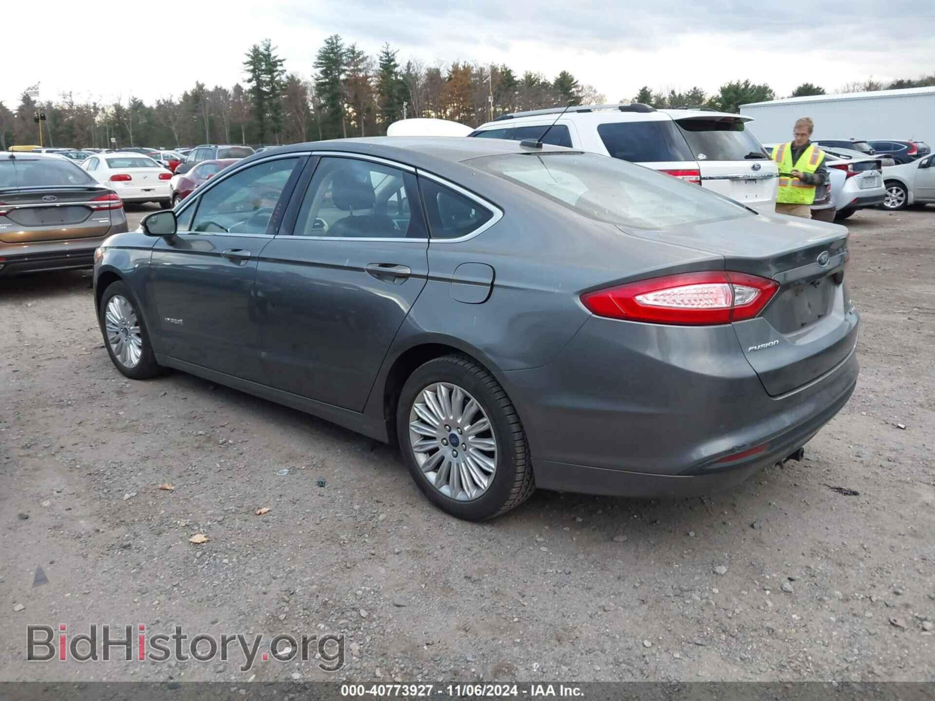 2014 FORD FUSION HYBRID - VIN: 3FA6P0LU2ER347802 - Фото 3