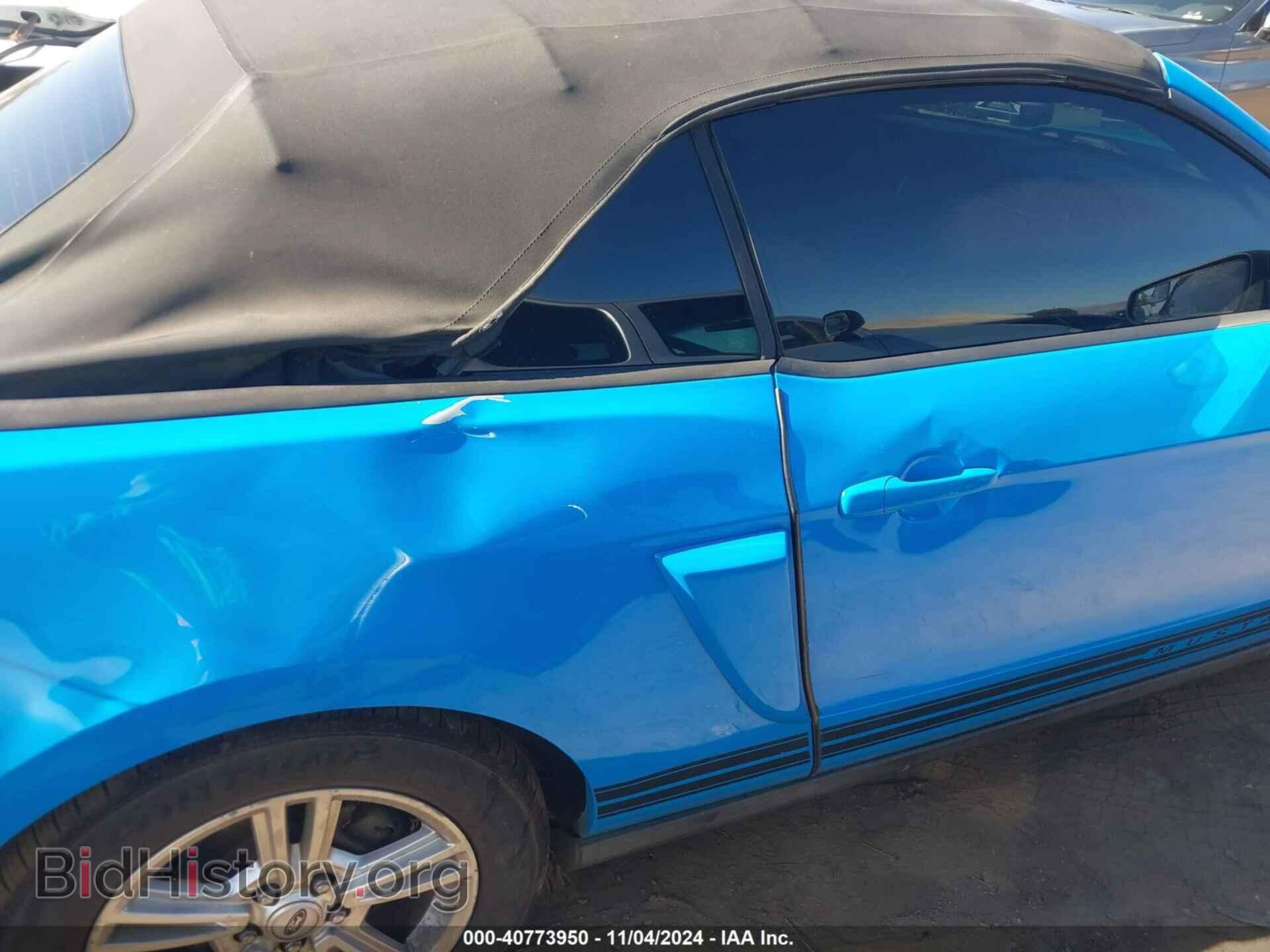2012 FORD MUSTANG - VIN: 1ZVBP8EM2C5228262 - Фото 6