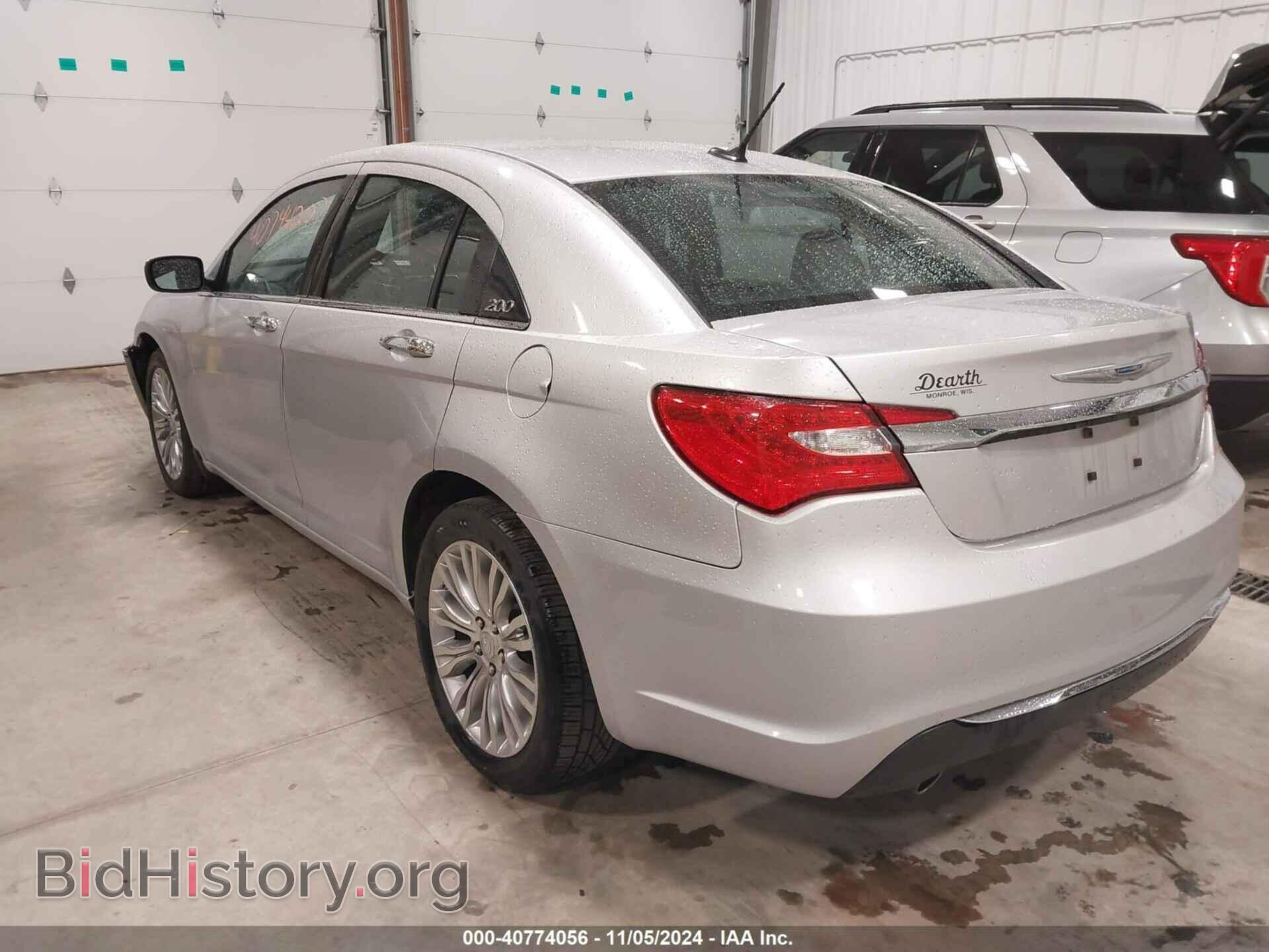2012 CHRYSLER 200 - VIN: 1C3CCBCG2CN306167 - Фото 3