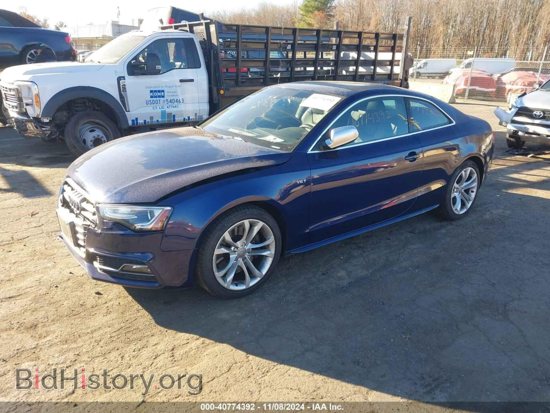 2013 AUDI S5 - VIN: WAUGGAFRXDA044543 - Photo 2