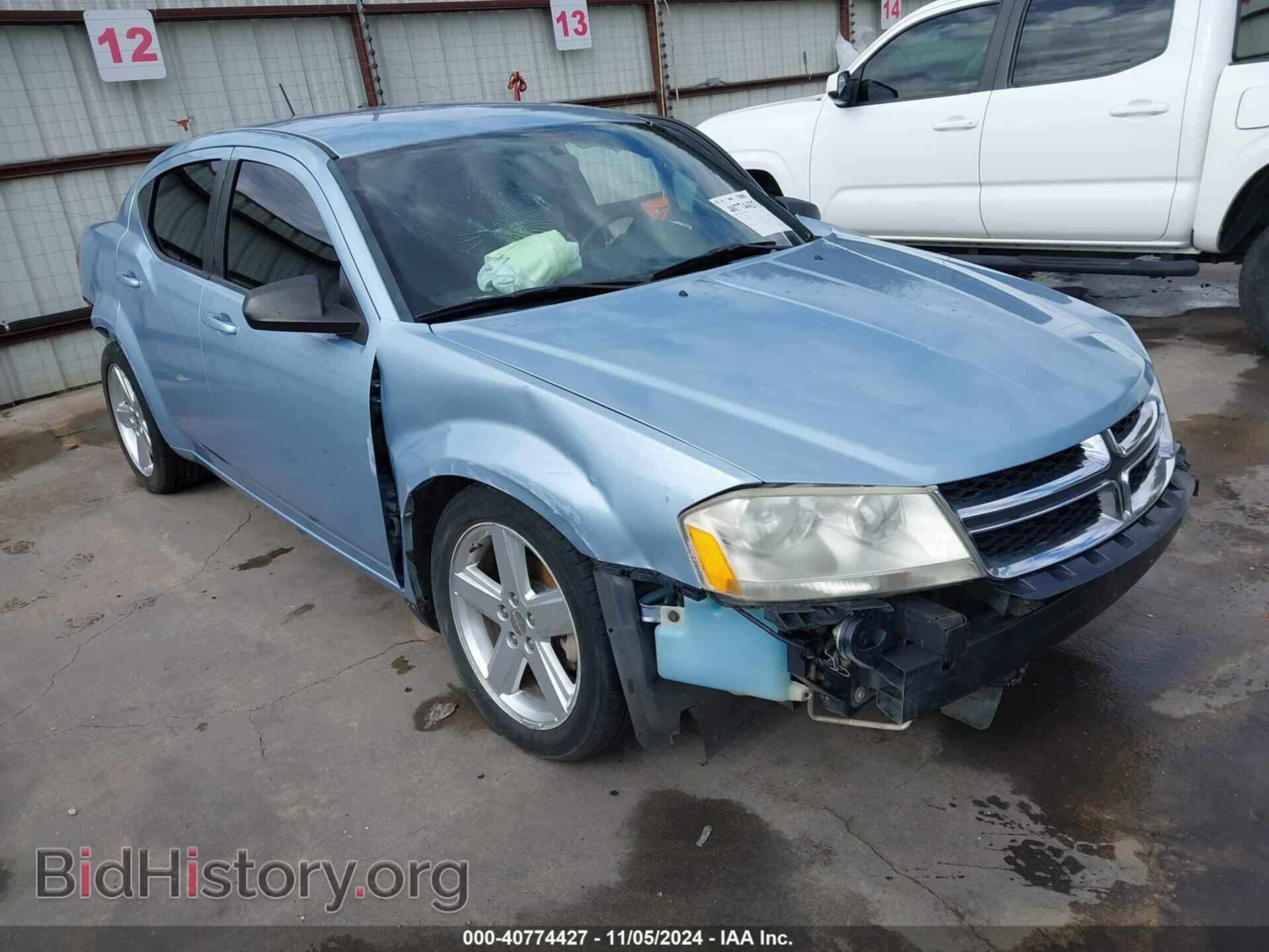 Photo 1C3CDZAB2DN681362 - DODGE AVENGER 2013