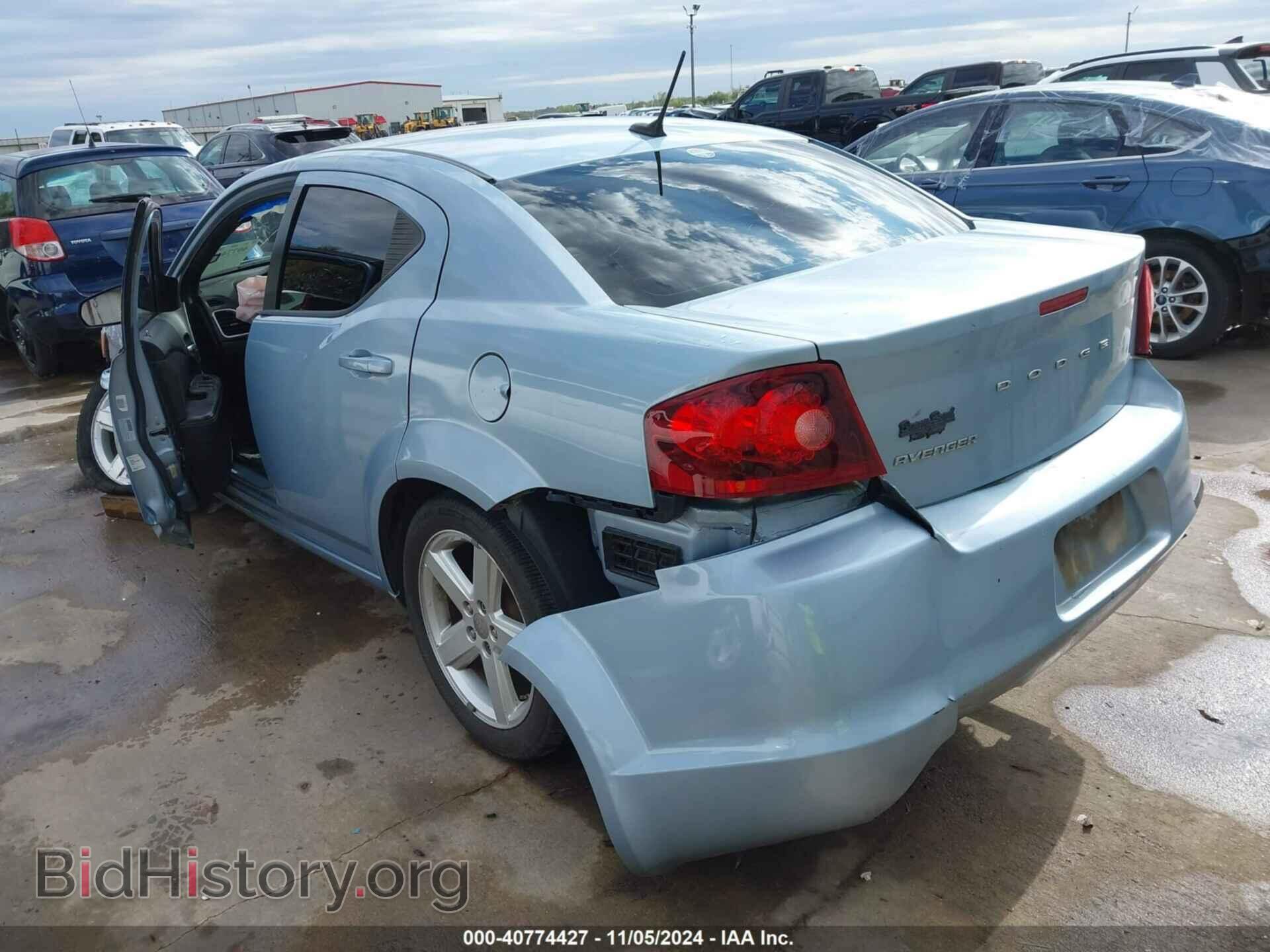 2013 DODGE AVENGER - VIN: 1C3CDZAB2DN681362 - Photo 3