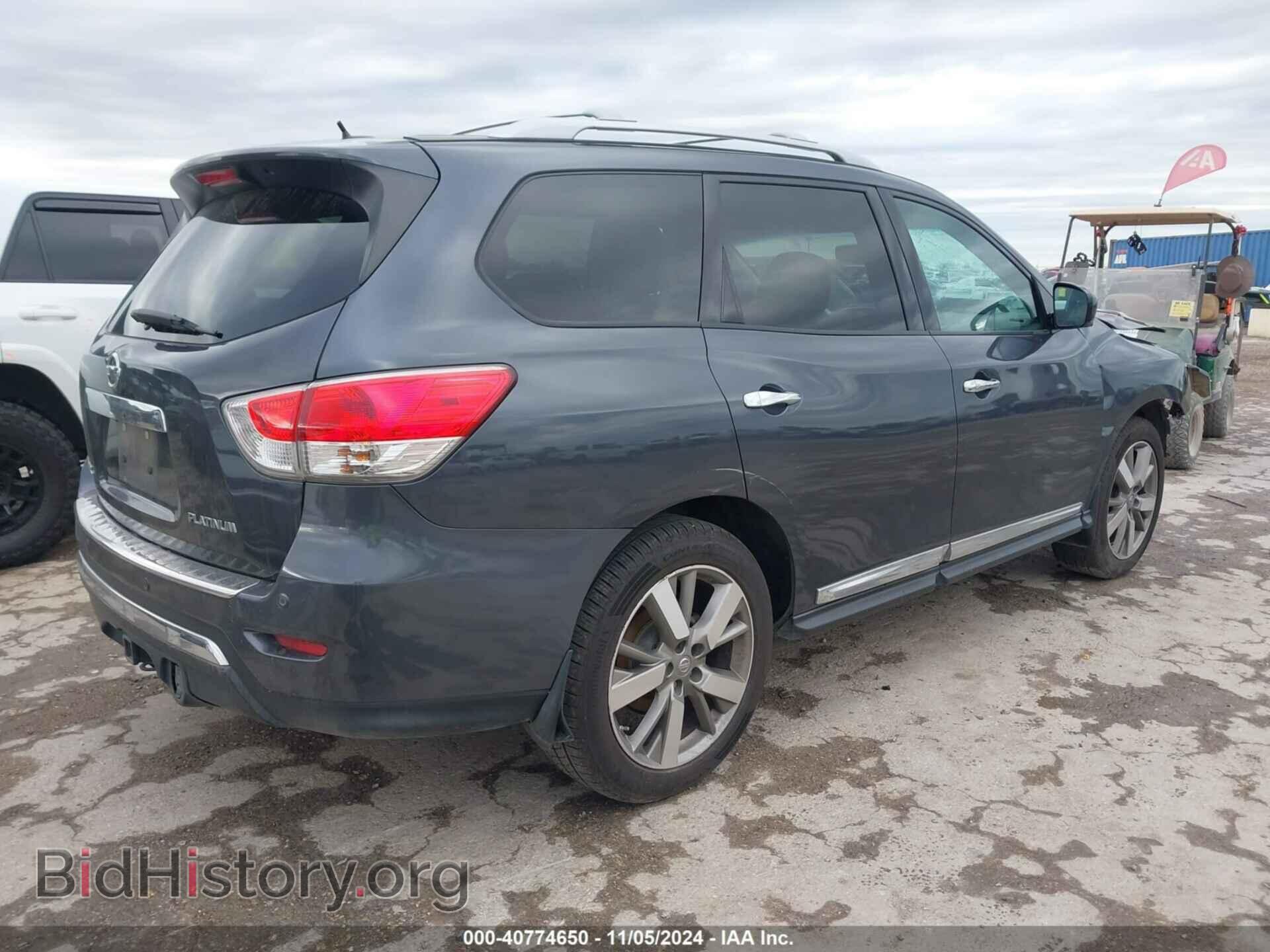 2014 NISSAN PATHFINDER - VIN: 5N1AR2MN2EC697975 - Фото 4