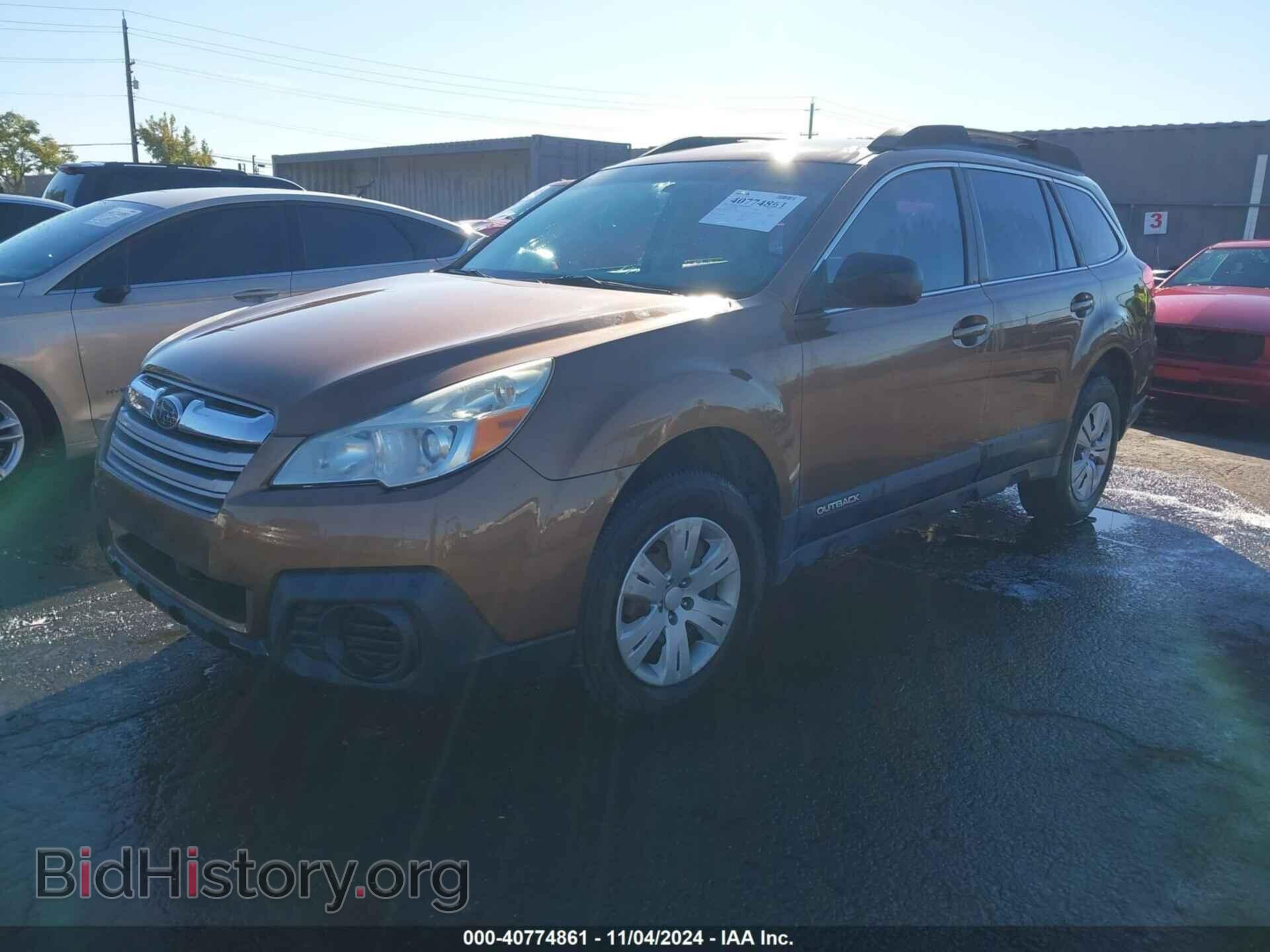 2013 SUBARU OUTBACK - VIN: 4S4BRBAC7D3227544 - Фото 2