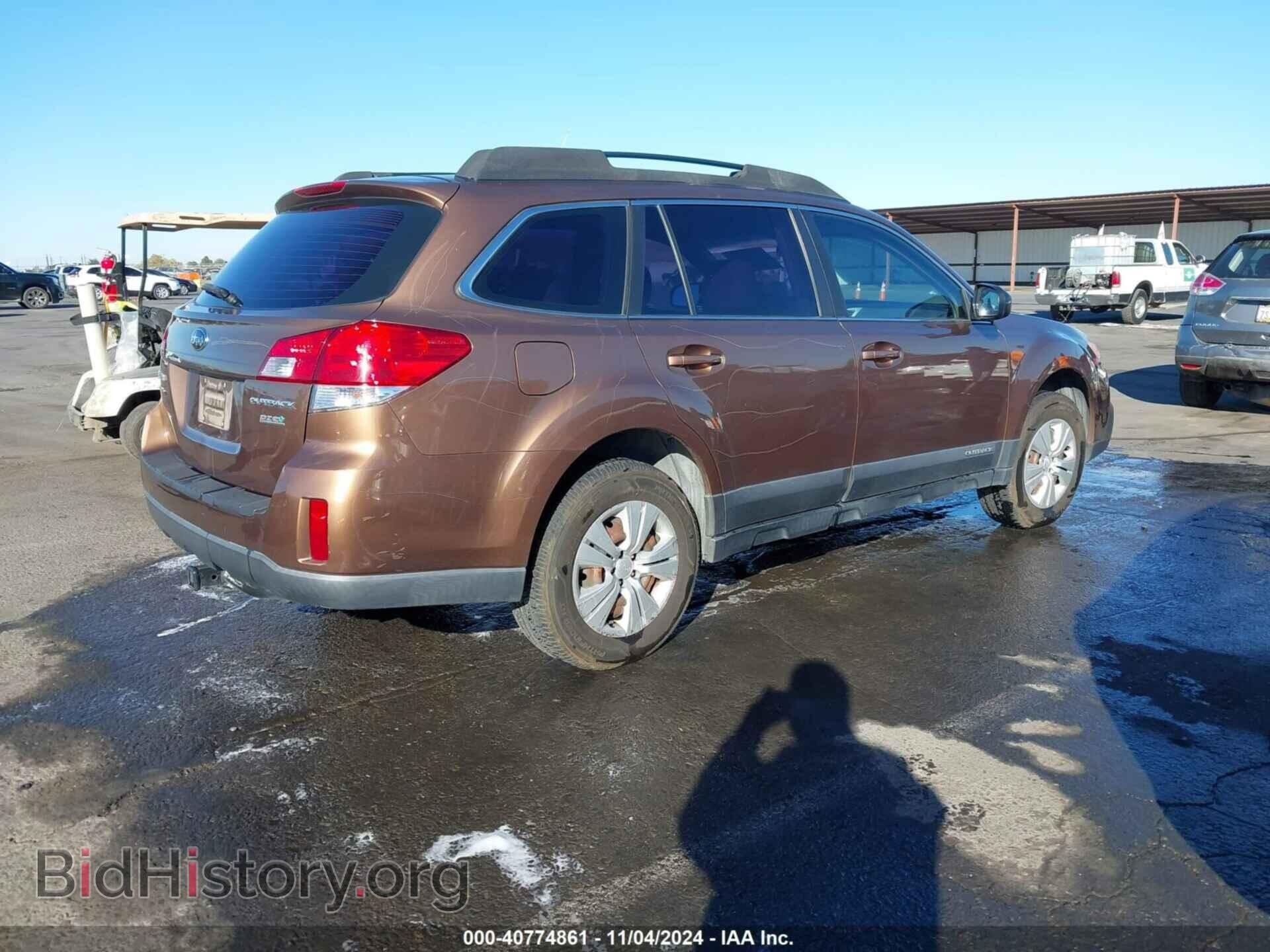 2013 SUBARU OUTBACK - VIN: 4S4BRBAC7D3227544 - Фото 4