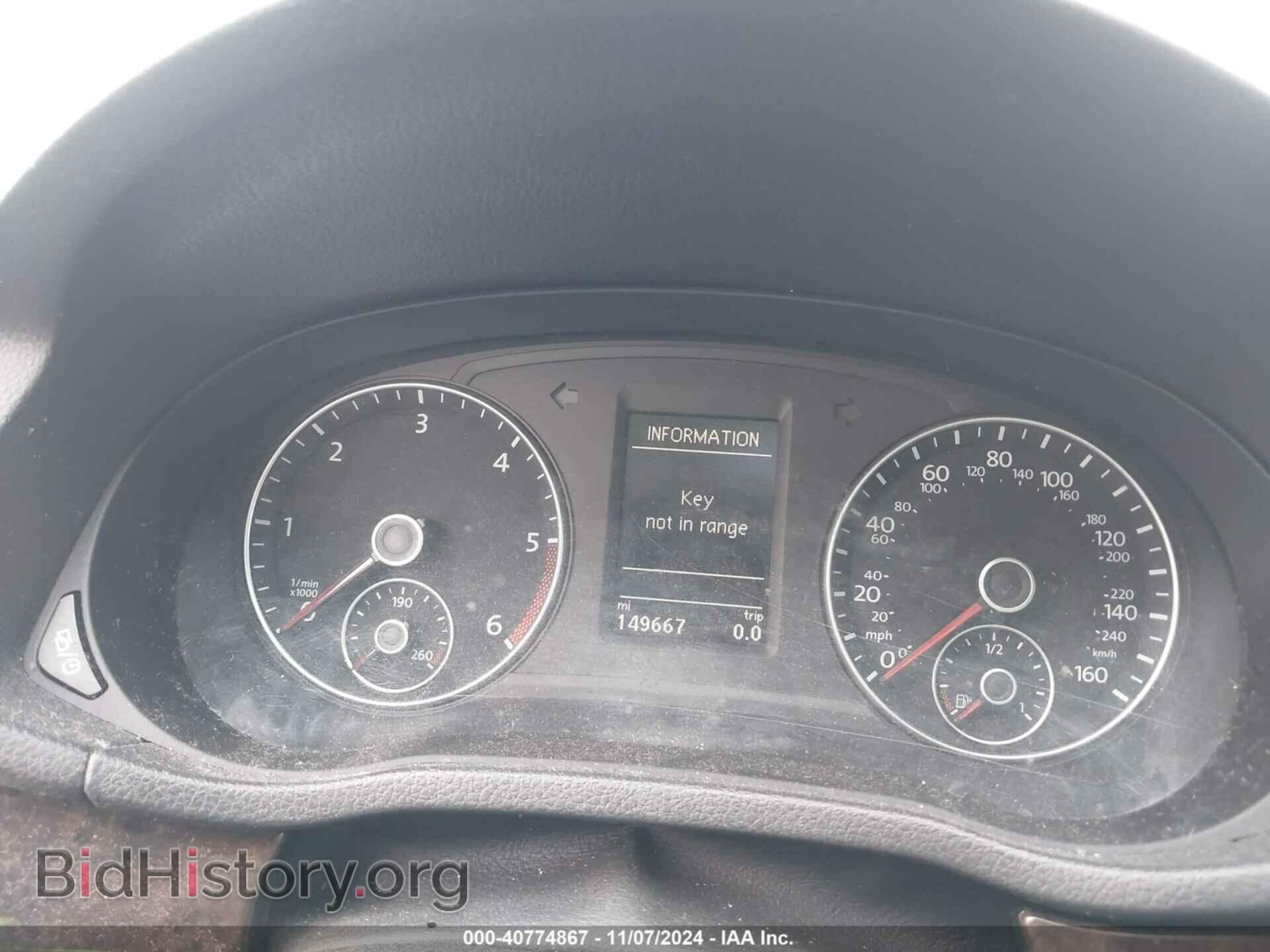 2014 VOLKSWAGEN PASSAT - VIN: 1VWCN7A30EC005329 - Фото 7