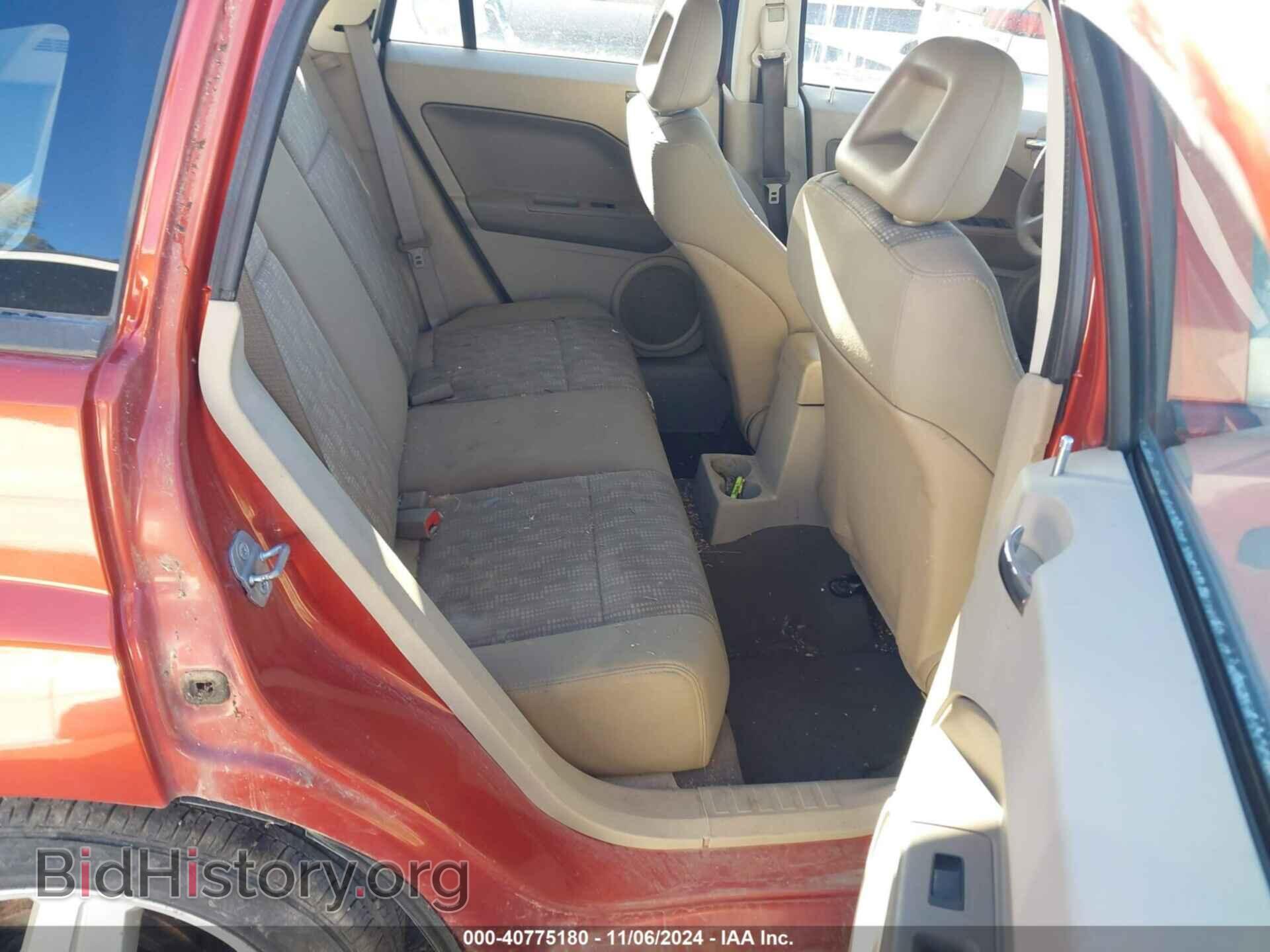 2008 DODGE CALIBER - VIN: 1B3HB28B58D680983 - Photo 8
