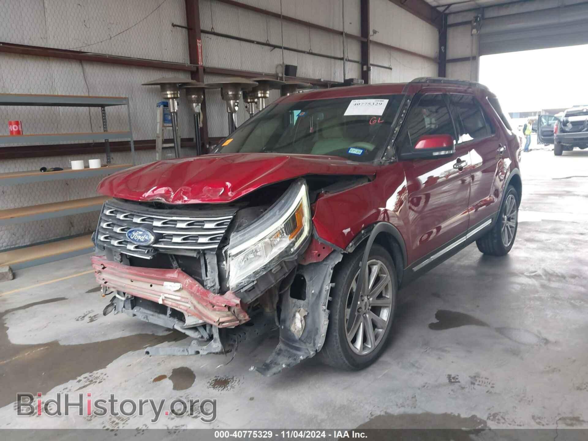 2017 FORD EXPLORER - VIN: 1FM5K7F8XHGB62108 - Фото 2