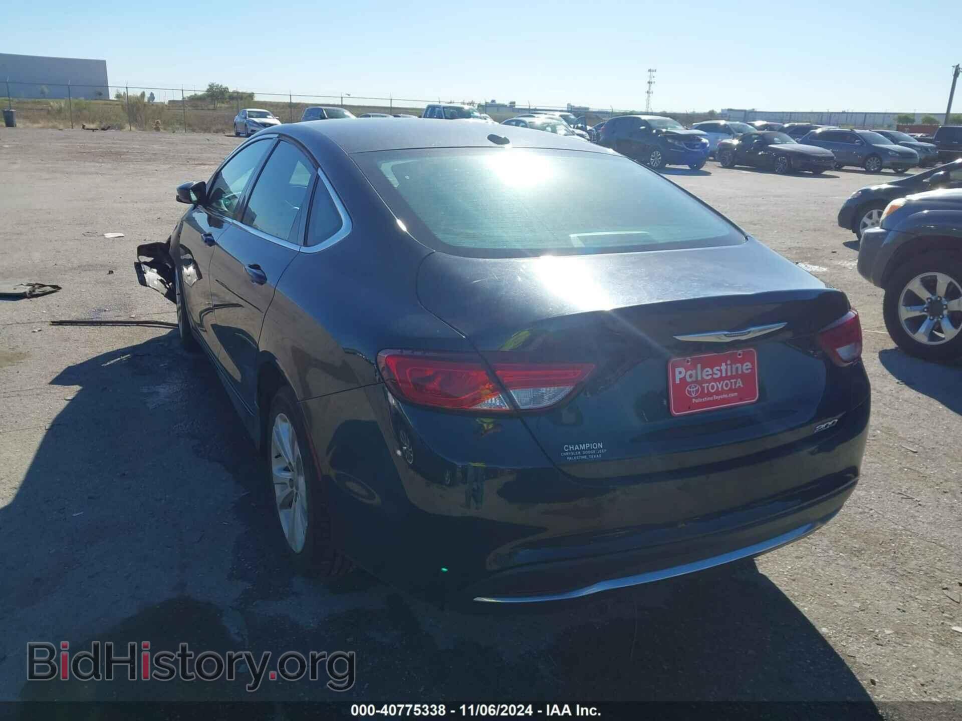 2015 CHRYSLER 200 - VIN: 1C3CCCAB7FN715833 - Photo 3