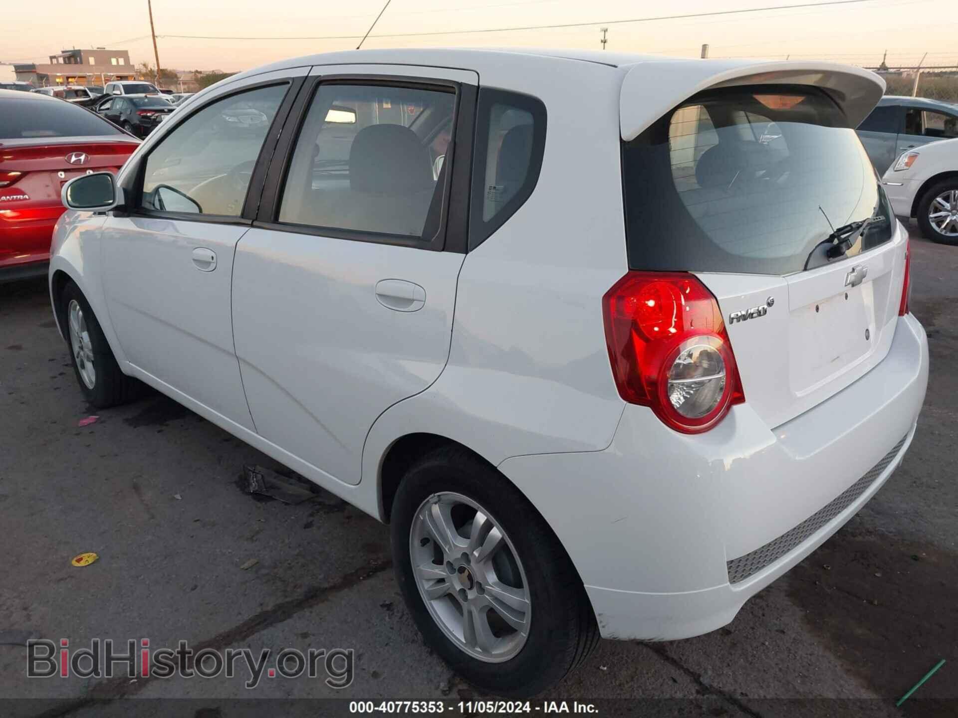 2011 CHEVROLET AVEO - VIN: KL1TD6DE9BB118380 - Фото 3