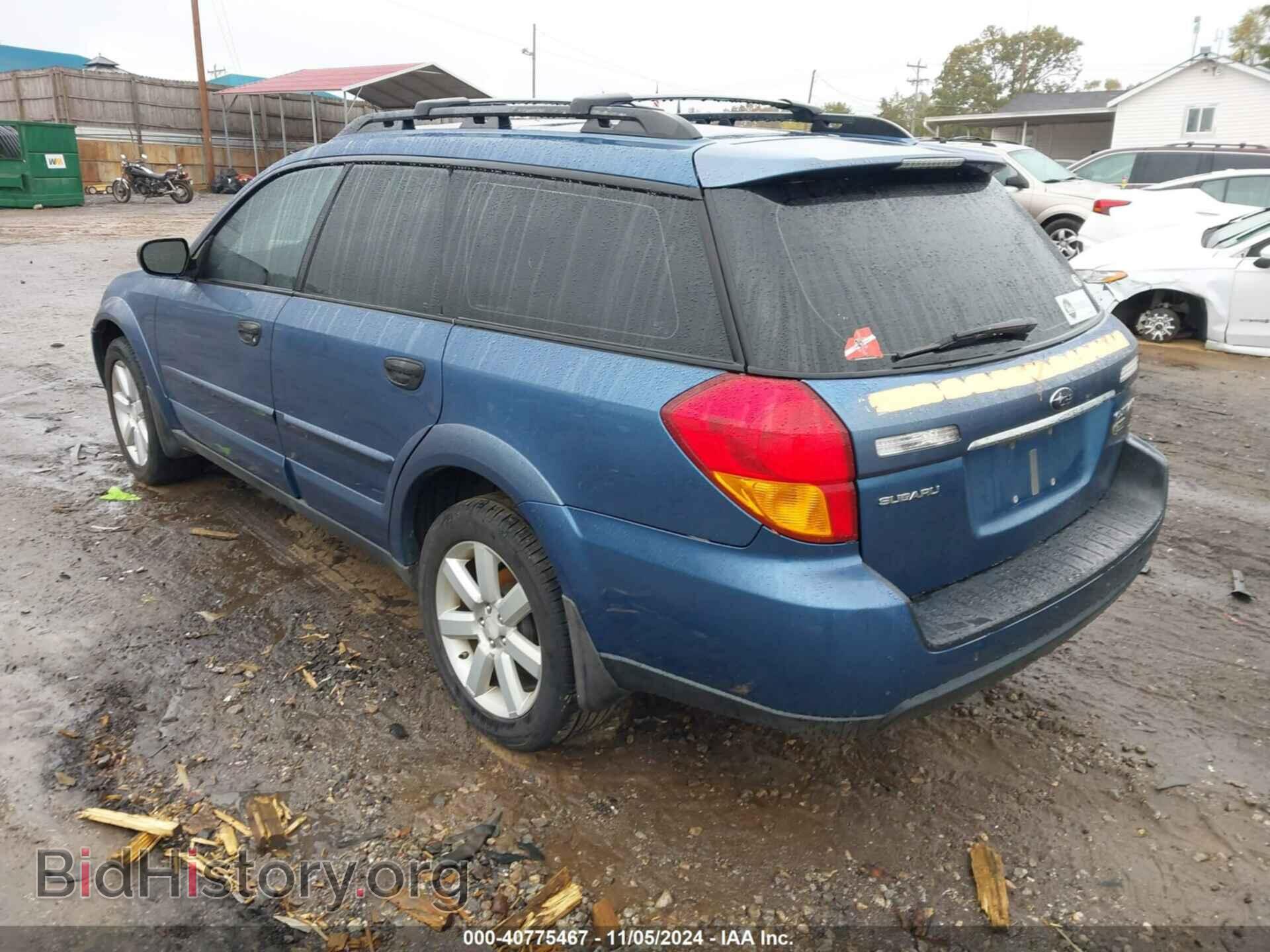 2007 SUBARU OUTBACK - VIN: 4S4BP61CX77325705 - Фото 3