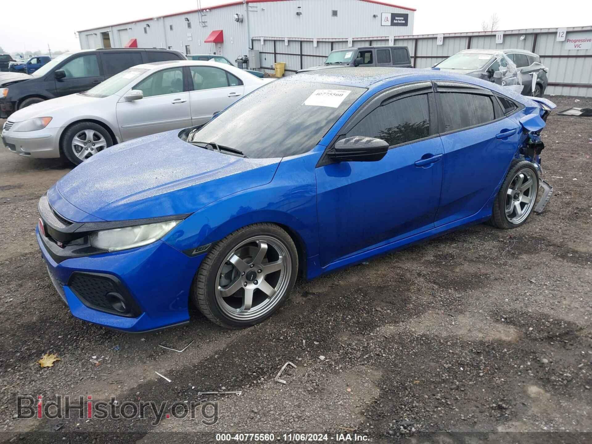 2017 HONDA CIVIC - VIN: 2HGFC1E52HH700722 - Фото 2