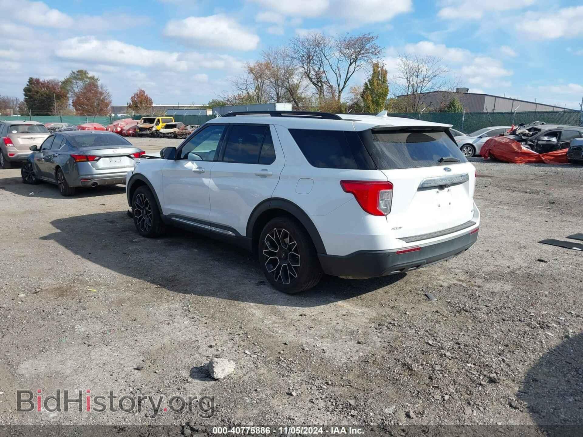 2020 FORD EXPLORER - VIN: 1FMSK7DH2LGC72827 - Фото 3
