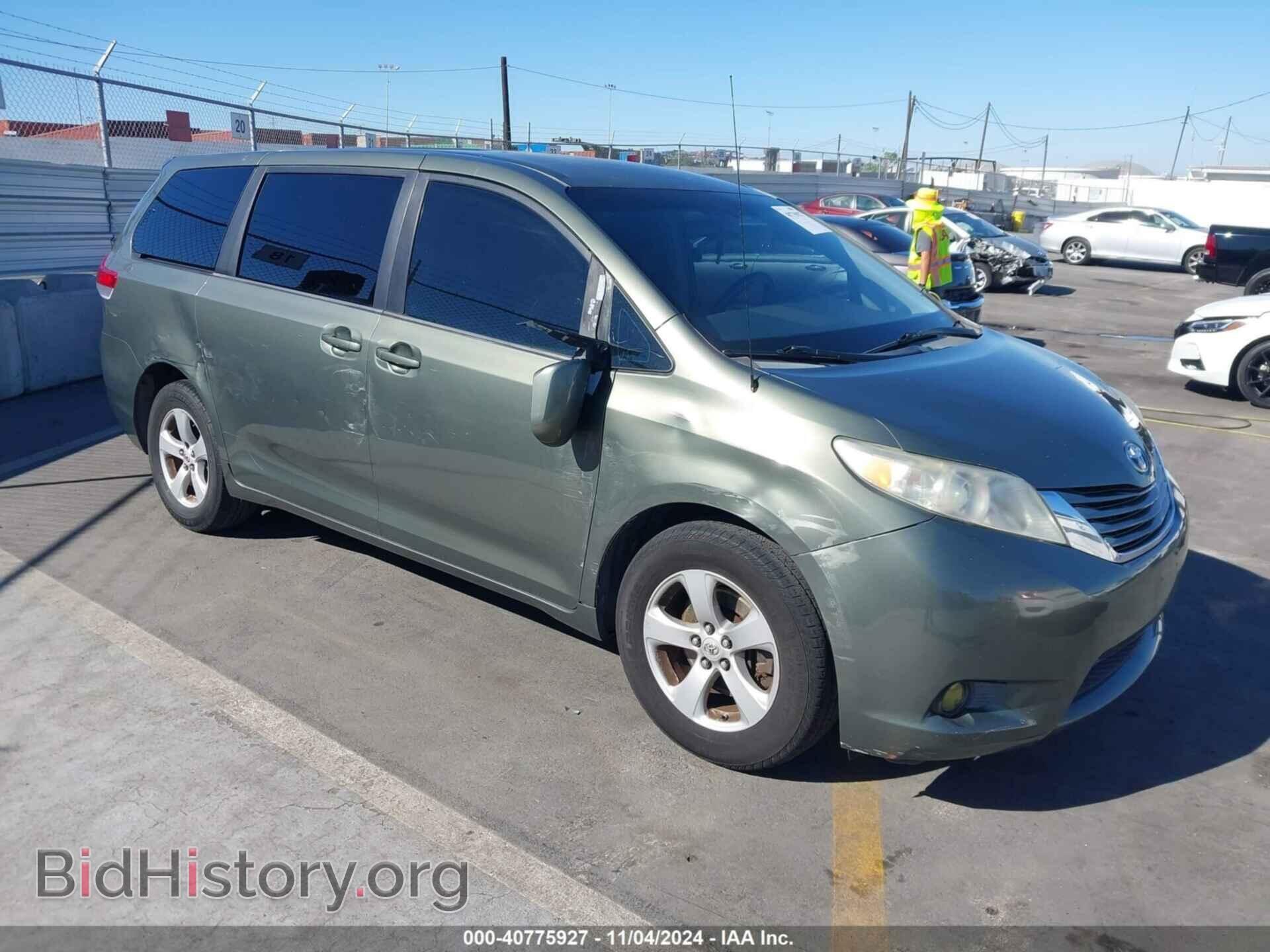 Фотография 5TDKA3DC1CS014843 - TOYOTA SIENNA 2012