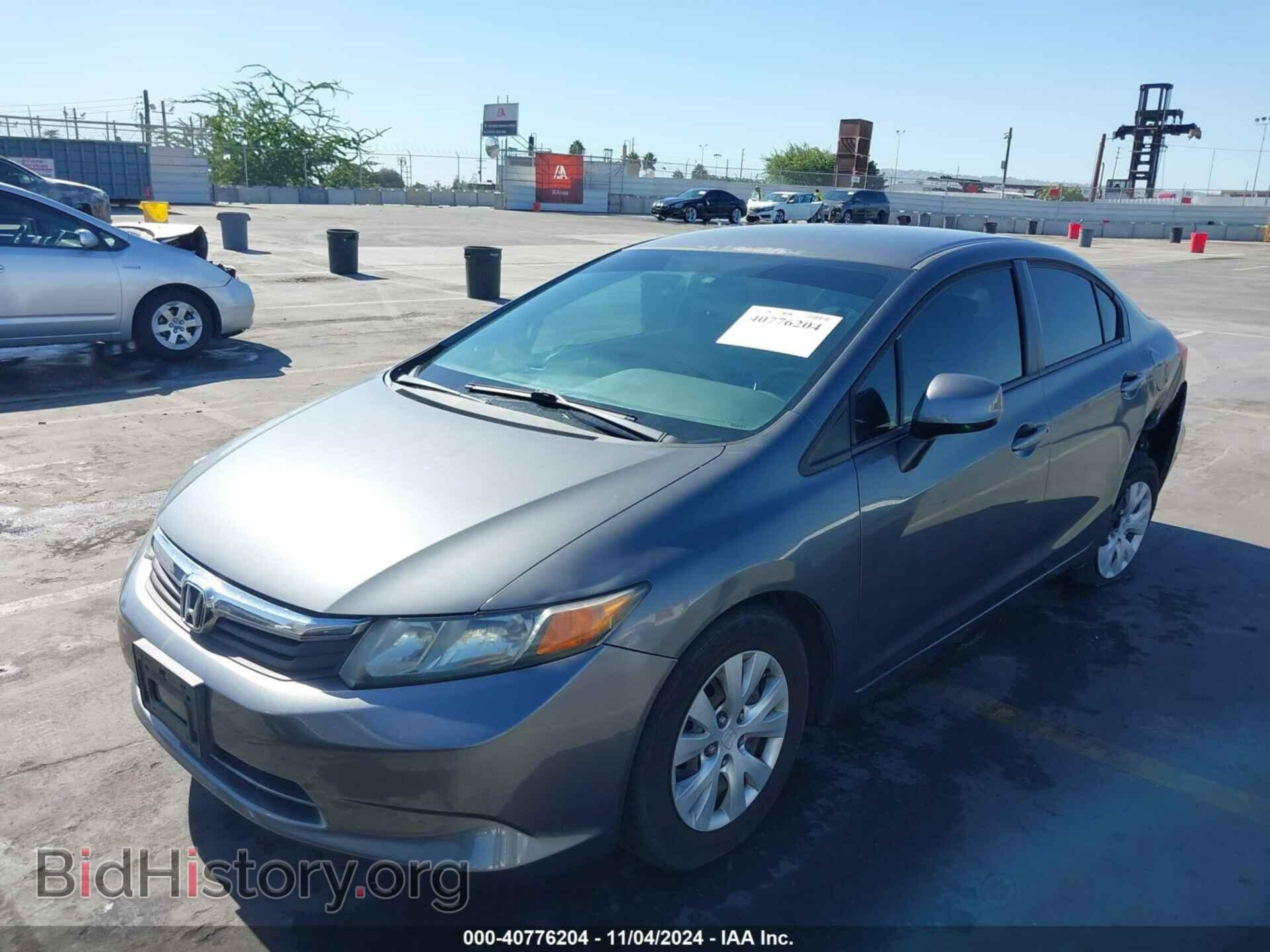 2012 HONDA CIVIC - VIN: 19XFB2F50CE382917 - Фото 2