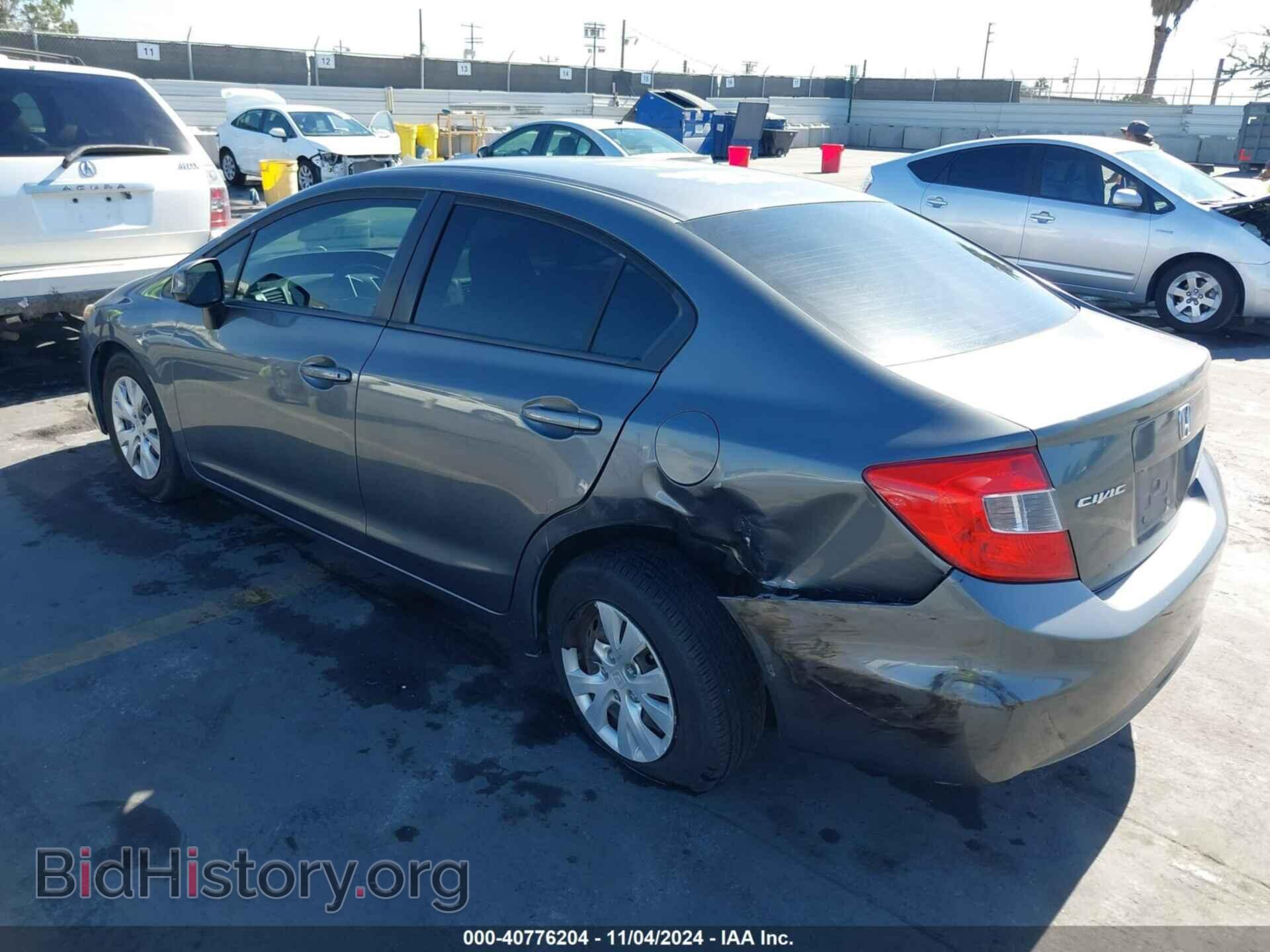 2012 HONDA CIVIC - VIN: 19XFB2F50CE382917 - Фото 3
