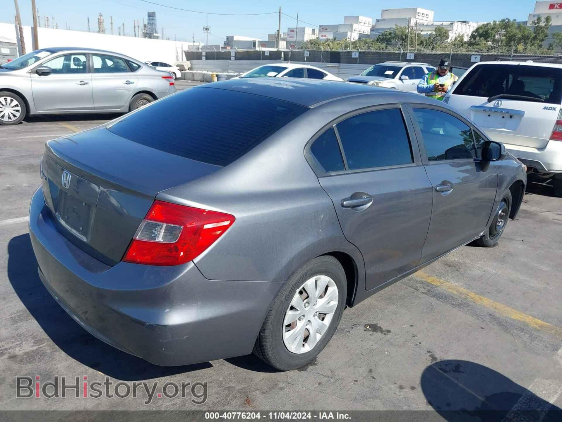 2012 HONDA CIVIC - VIN: 19XFB2F50CE382917 - Фото 4