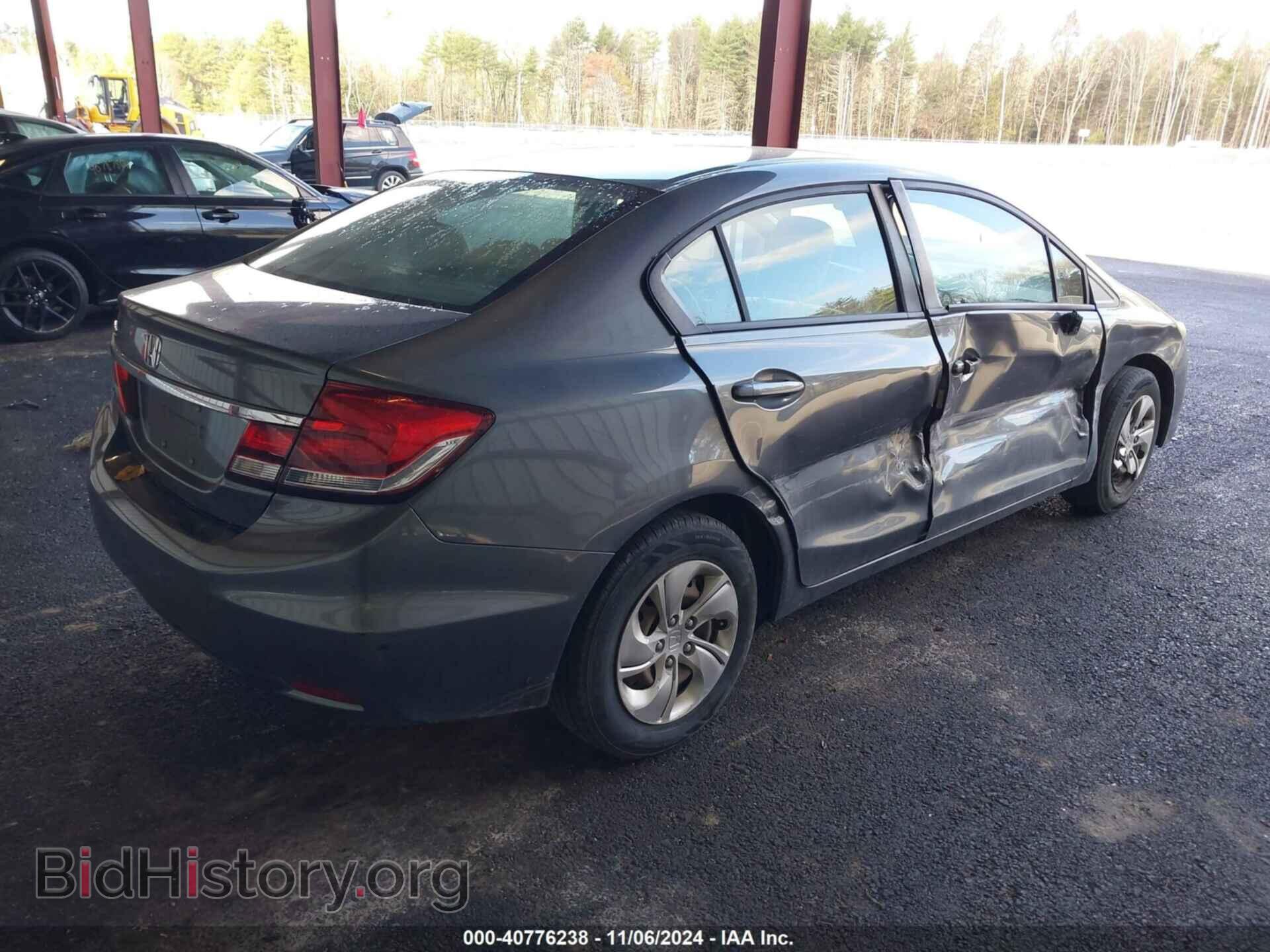 2013 HONDA CIVIC - VIN: 19XFB2F55DE096613 - Фото 4