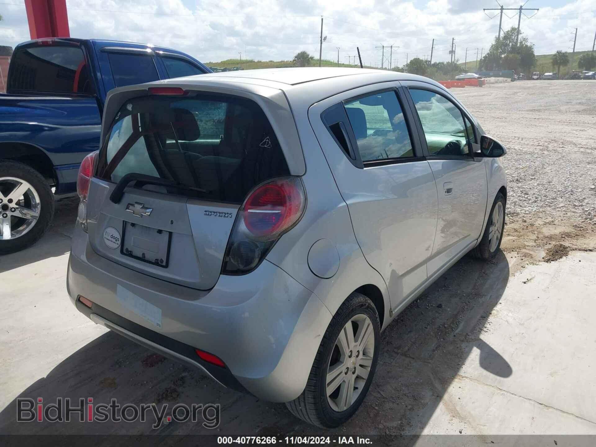 2014 CHEVROLET SPARK - VIN: KL8CD6S90EC535263 - Фото 4