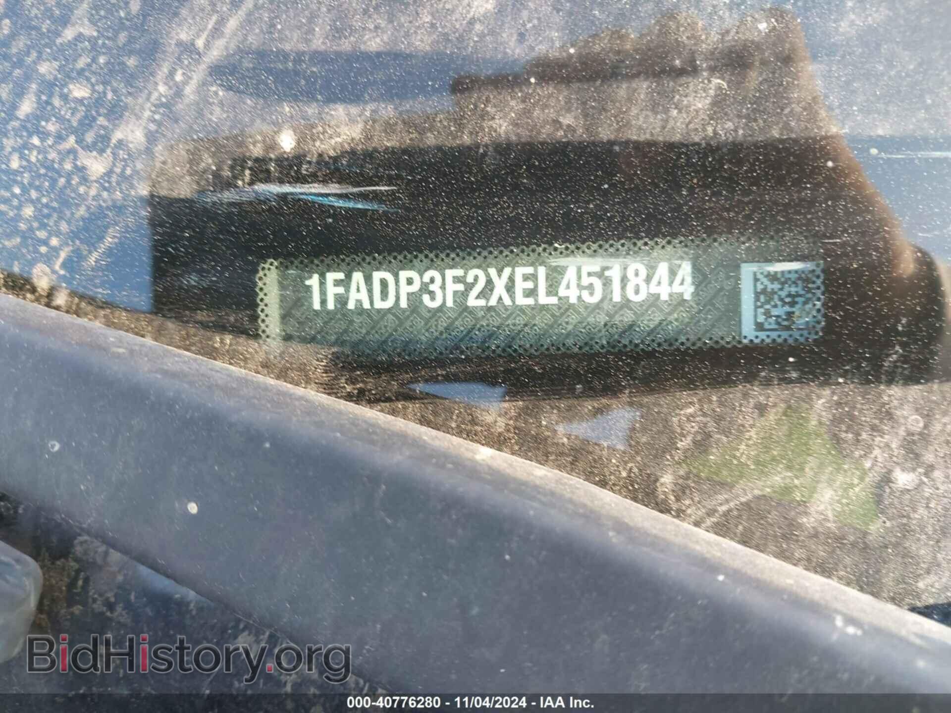 2014 FORD FOCUS - VIN: 1FADP3F2XEL451844 - Photo 9