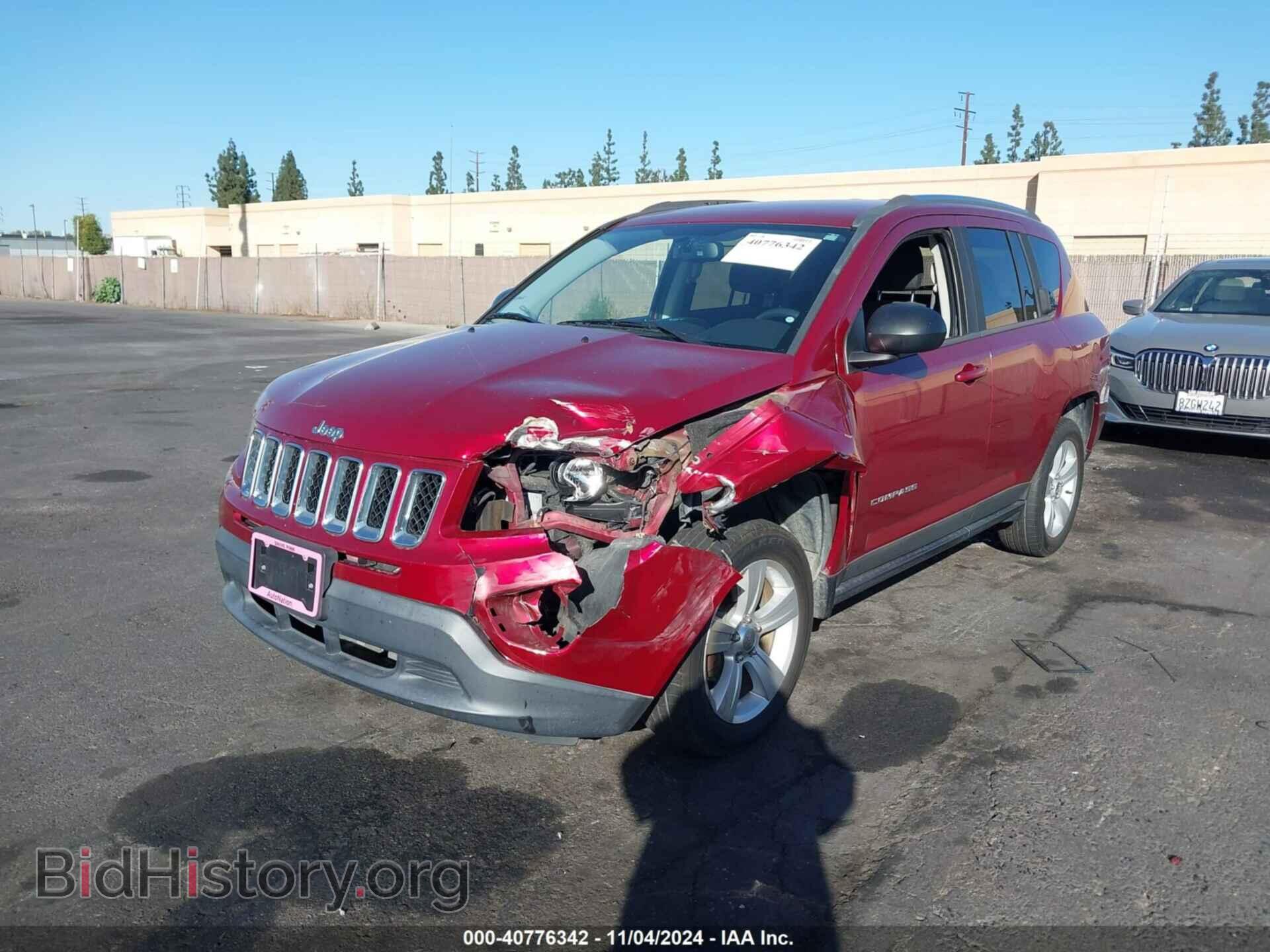 2013 JEEP COMPASS - VIN: 1C4NJCEB9DD205698 - Фото 2