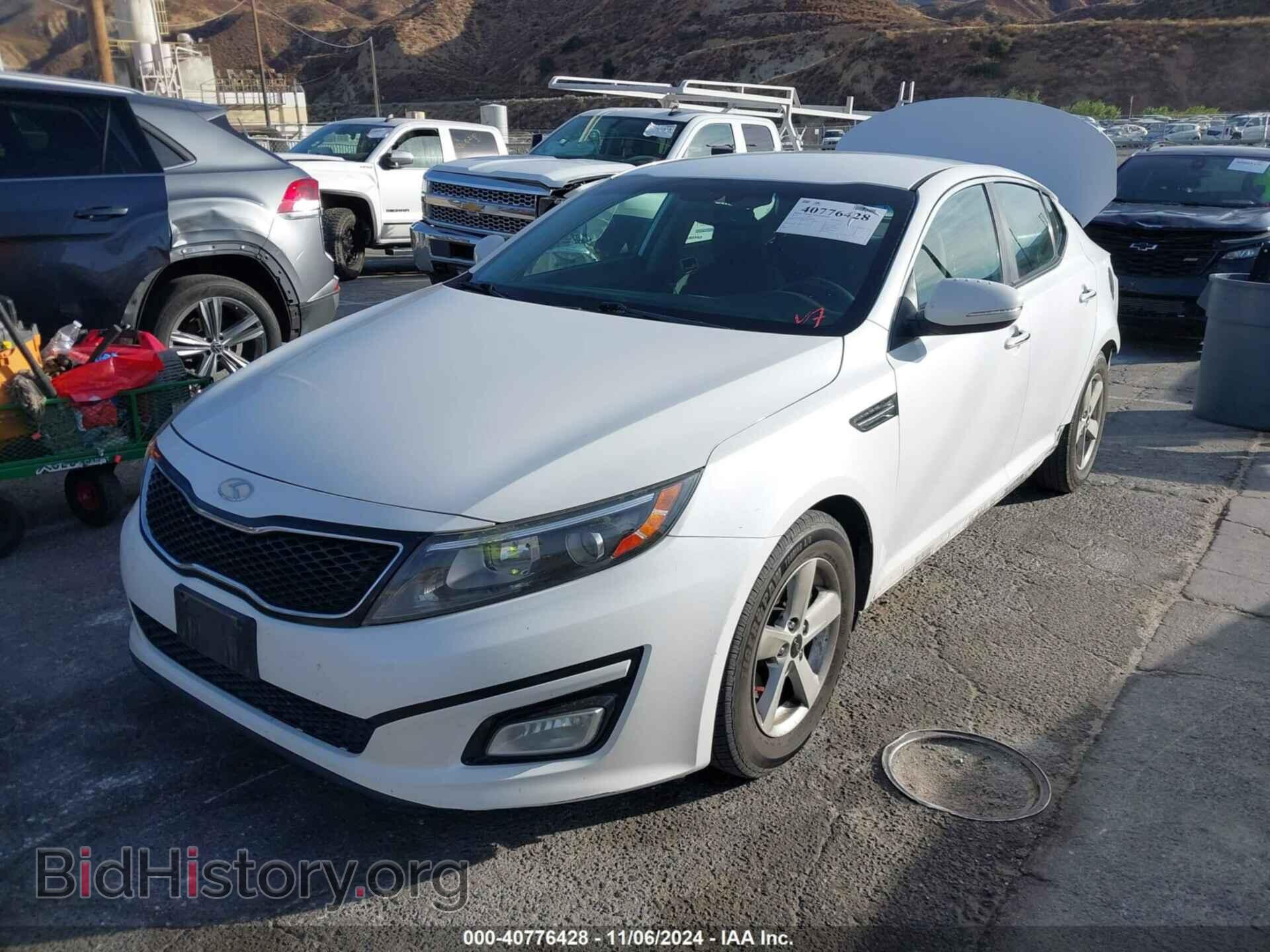 2015 KIA OPTIMA - VIN: KNAGM4A79F5661864 - Фото 2