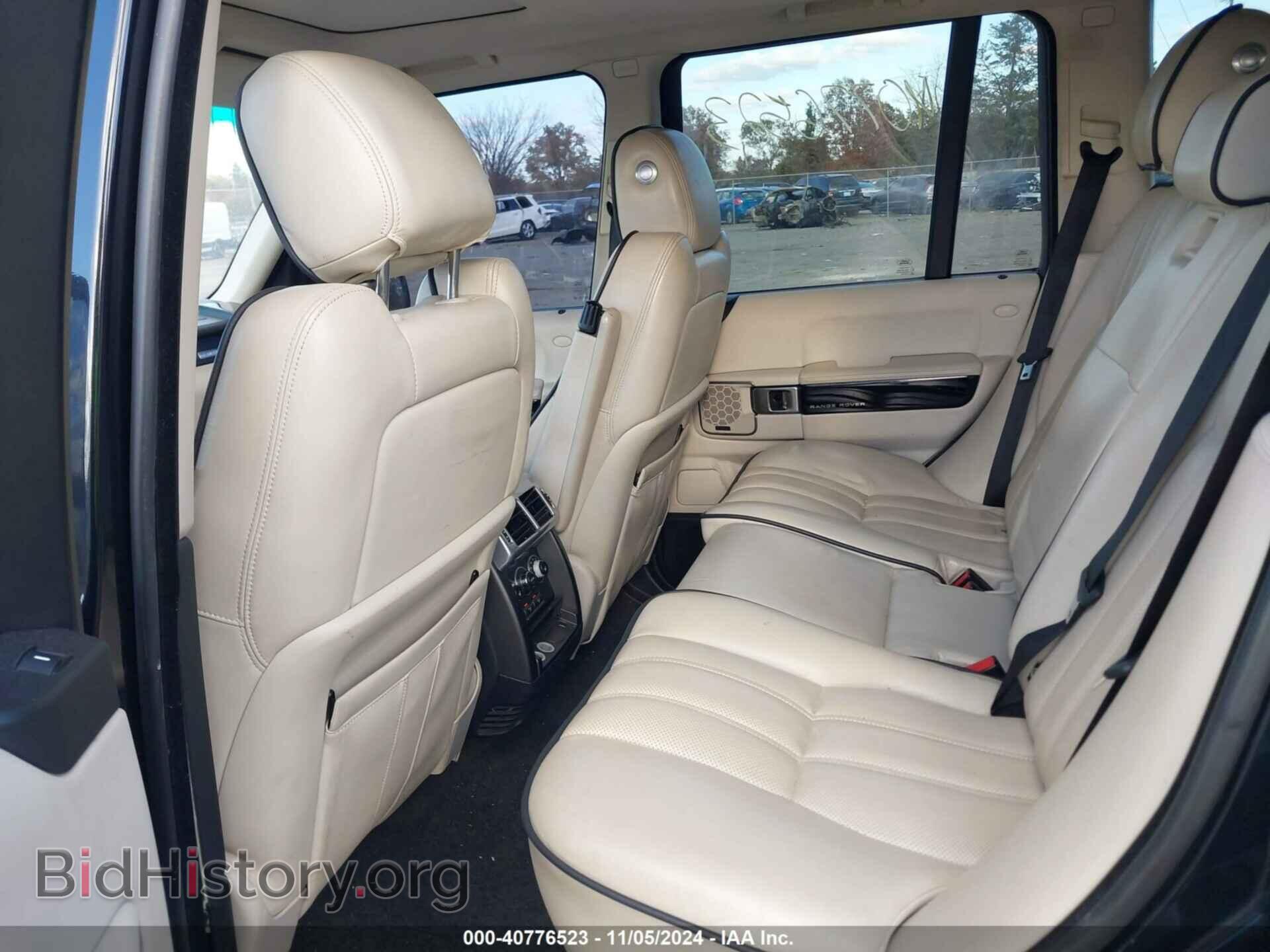 2012 LAND ROVER RANGE ROVER - VIN: SALMF1D47CA361283 - Фото 8
