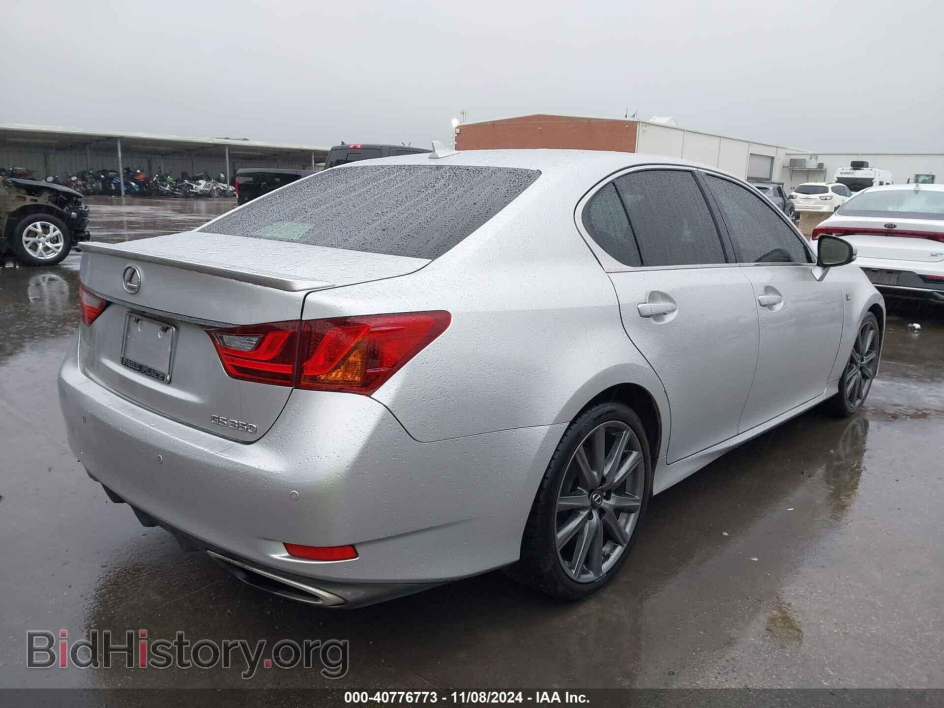 2013 LEXUS GS - VIN: JTHBE1BL4D5022257 - Photo 4