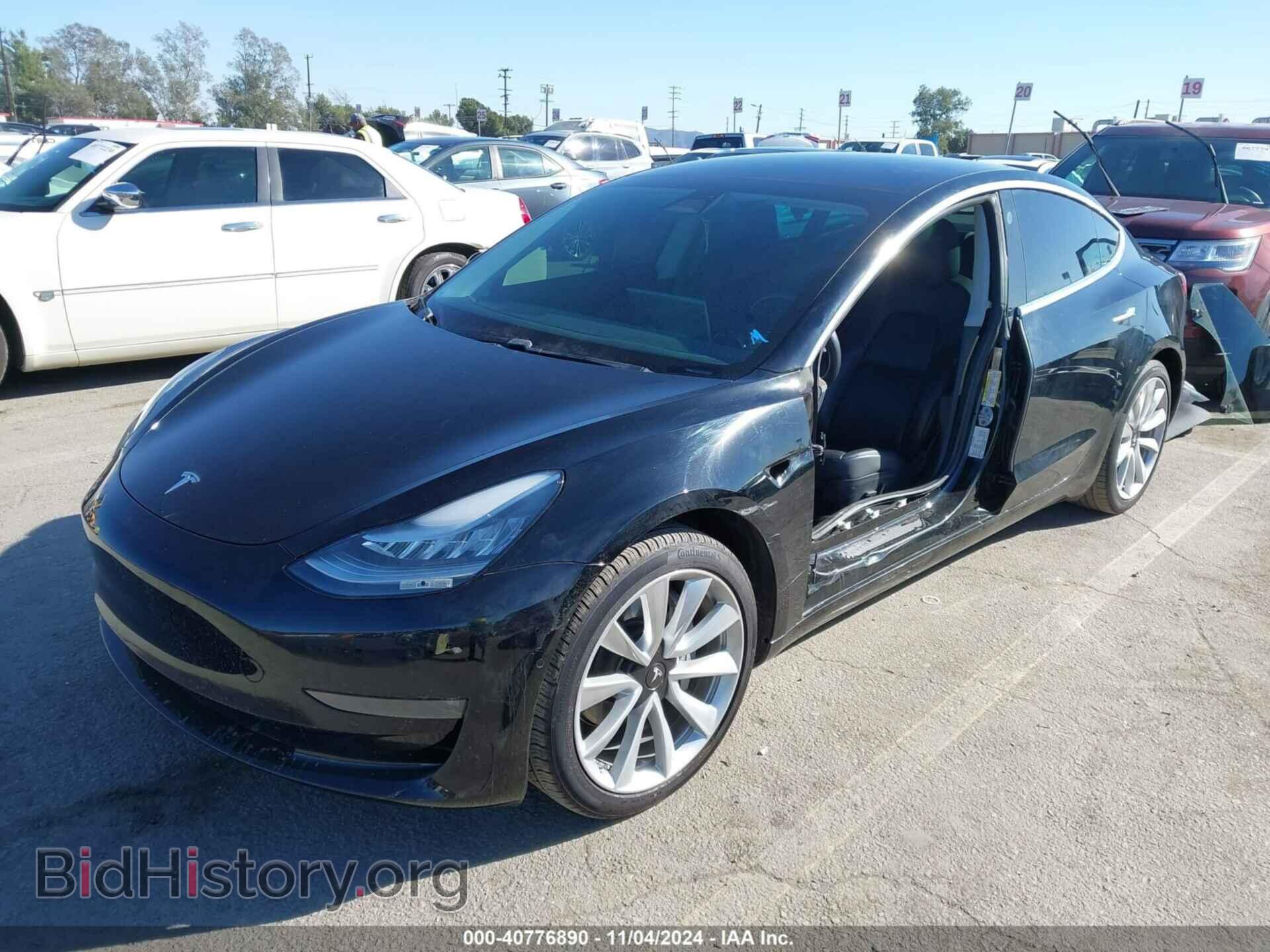 2019 TESLA MODEL 3 - VIN: 5YJ3E1EA7KF314237 - Фото 2