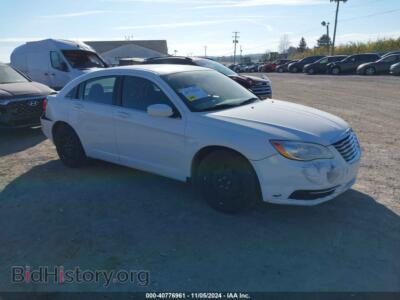 2013 Chrysler 200 LX, white — VIN 1C3CCBAB6DN560893, IAAI