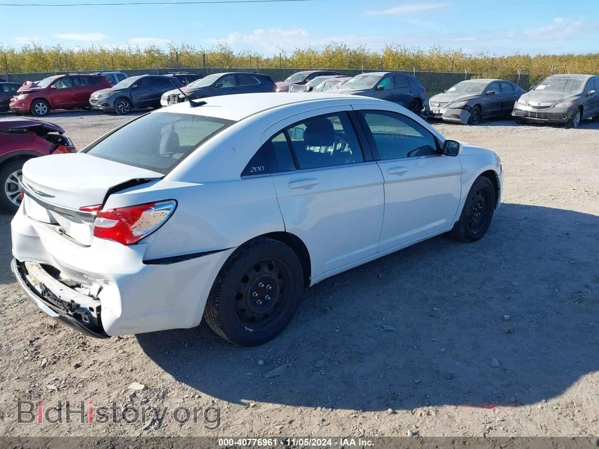 2013 CHRYSLER 200 - VIN: 1C3CCBAB6DN560893 - Фото 4