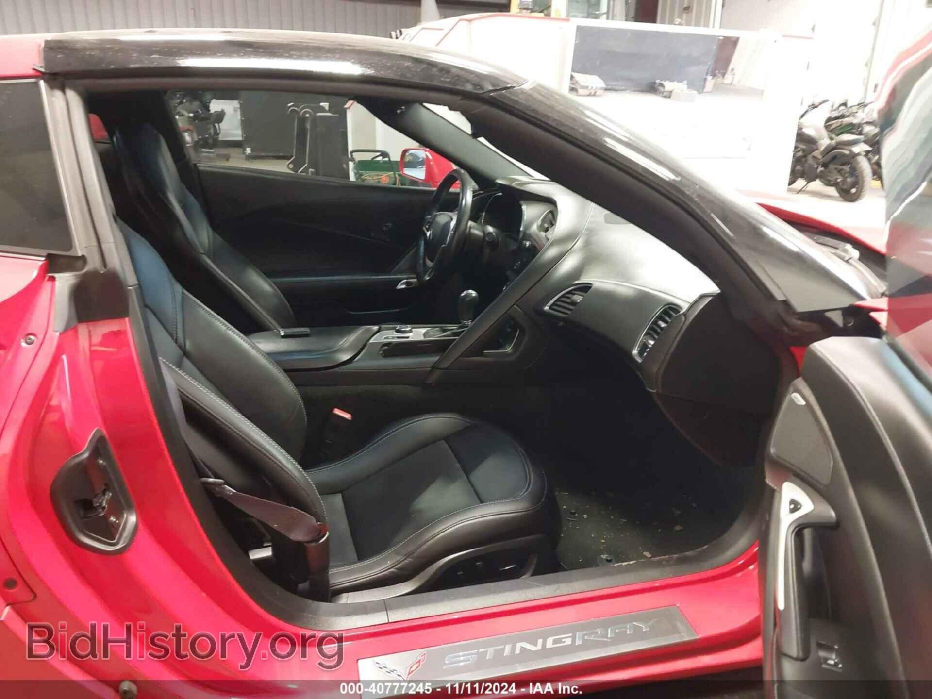 2014 CHEVROLET CORVETTE STINGRAY - VIN: 1G1YE2D76E5115860 - Фото 5