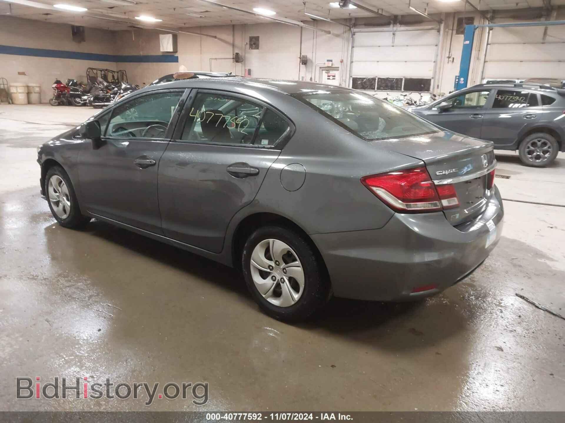2013 HONDA CIVIC - VIN: 2HGFB2F53DH593875 - Фото 3