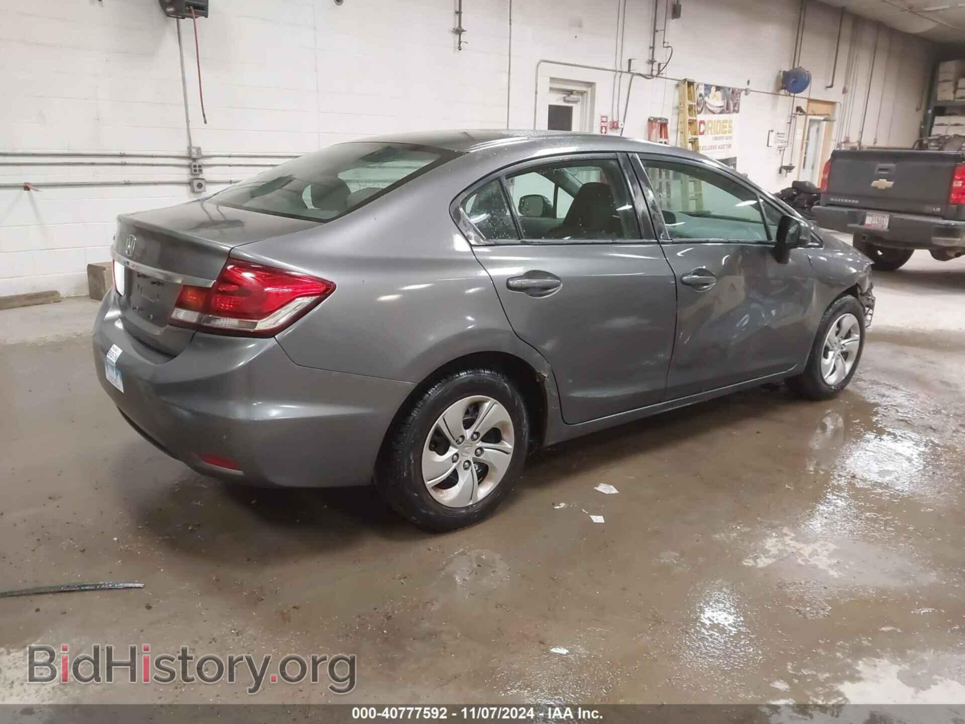 2013 HONDA CIVIC - VIN: 2HGFB2F53DH593875 - Фото 4