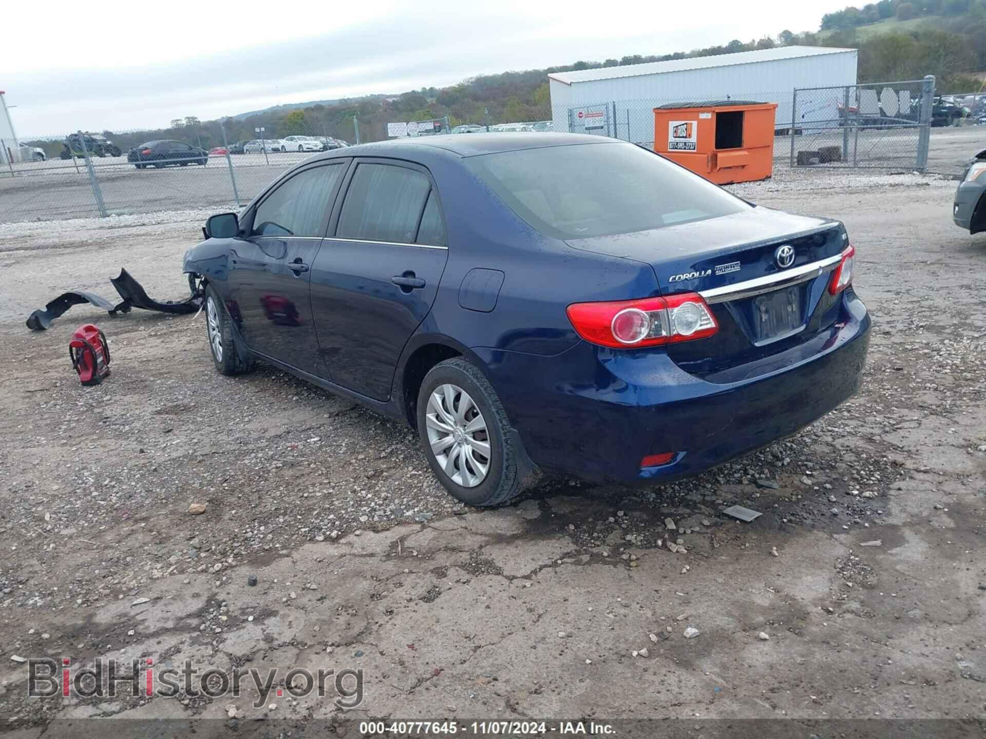 2013 TOYOTA COROLLA - VIN: 5YFBU4EE0DP078959 - Фото 3