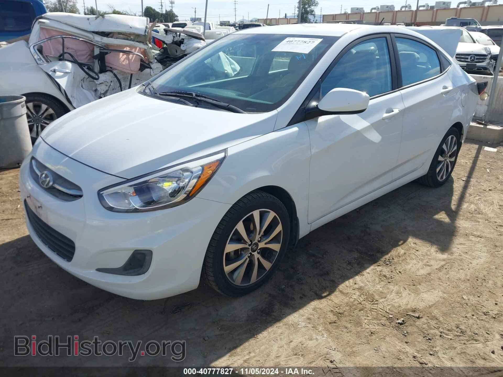 2017 HYUNDAI ACCENT - VIN: KMHCT4AE6HU361870 - Фото 2