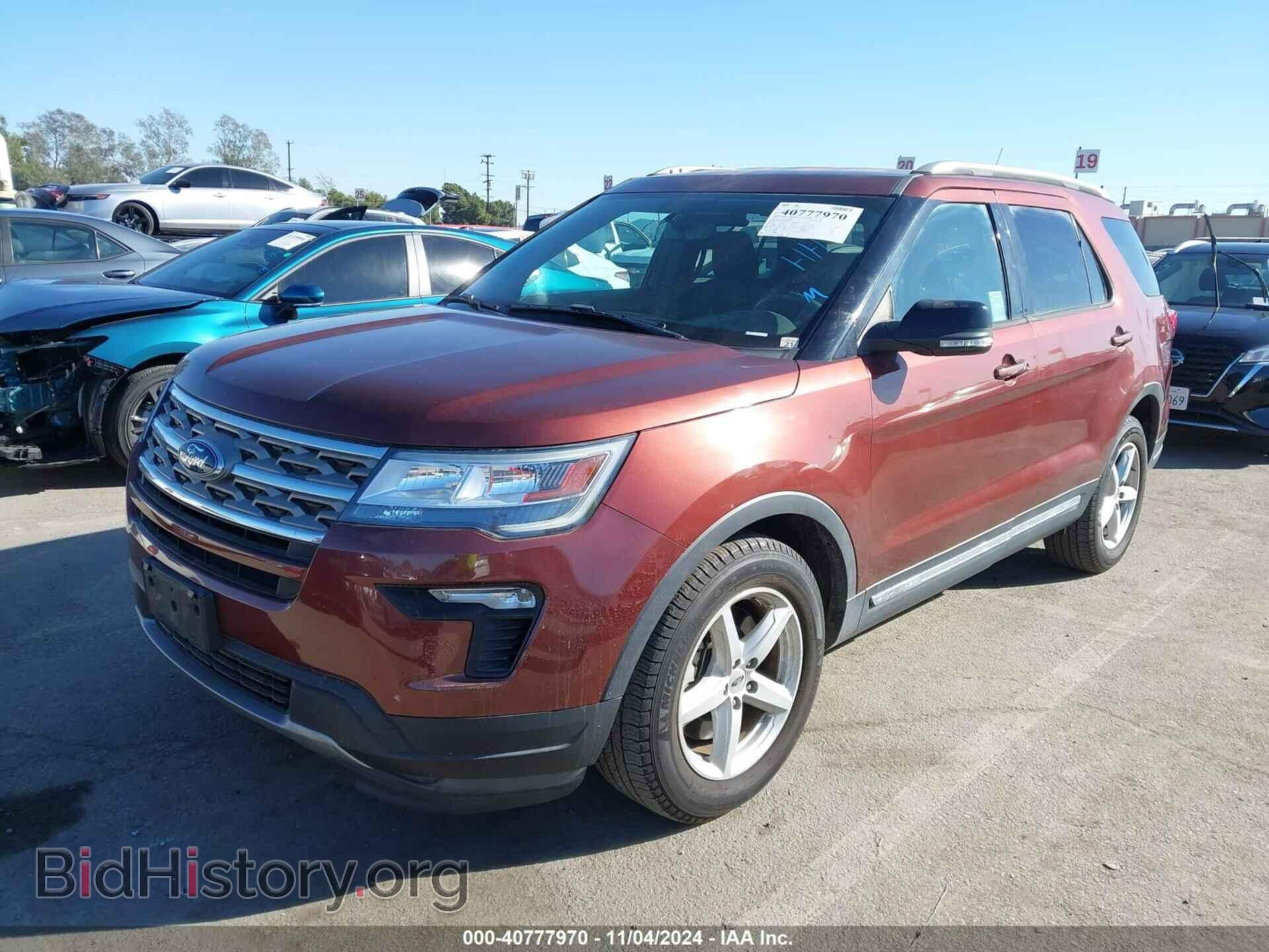 2018 FORD EXPLORER - VIN: 1FM5K7D83JGB44025 - Фото 2