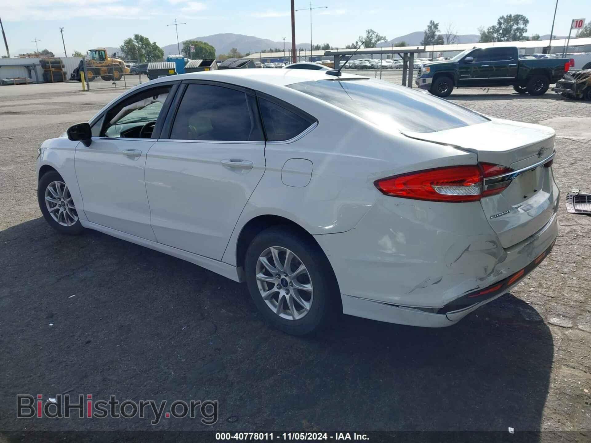 2017 FORD FUSION - VIN: 3FA6P0G75HR110763 - Фото 3