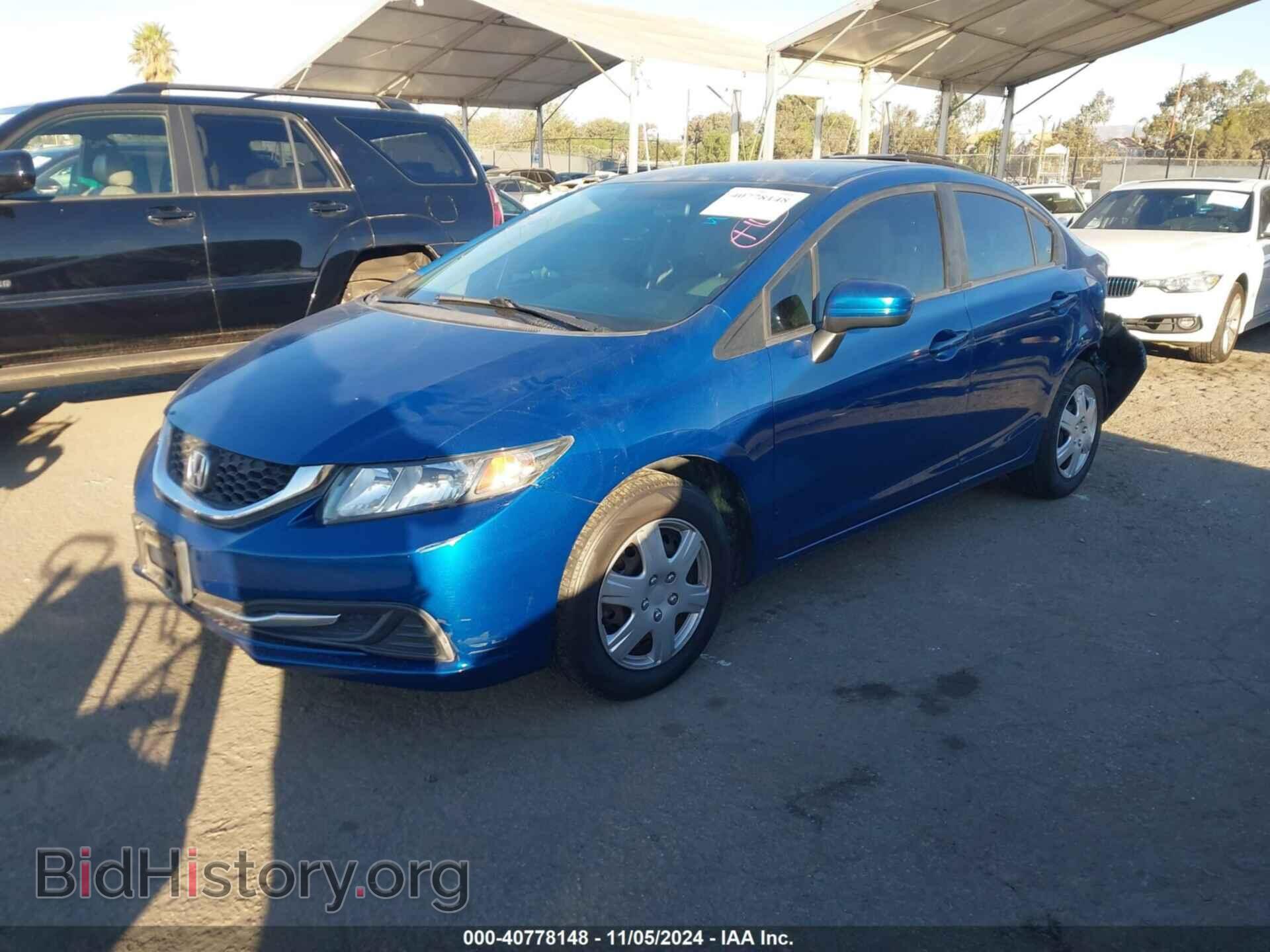 2015 HONDA CIVIC - VIN: 2HGFB2F54FH513941 - Фото 2