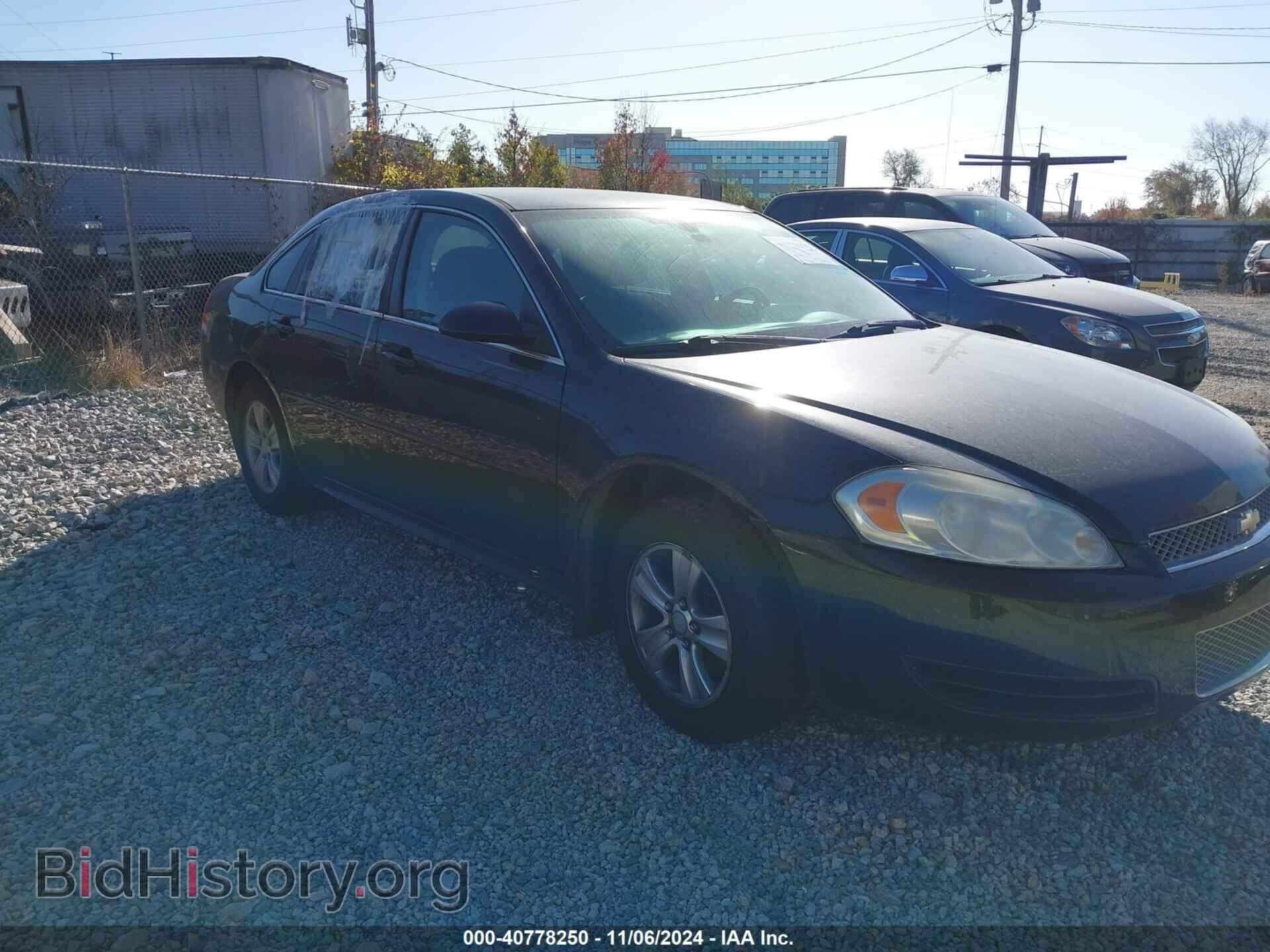 Photo 2G1WA5E35D1184443 - CHEVROLET IMPALA 2013