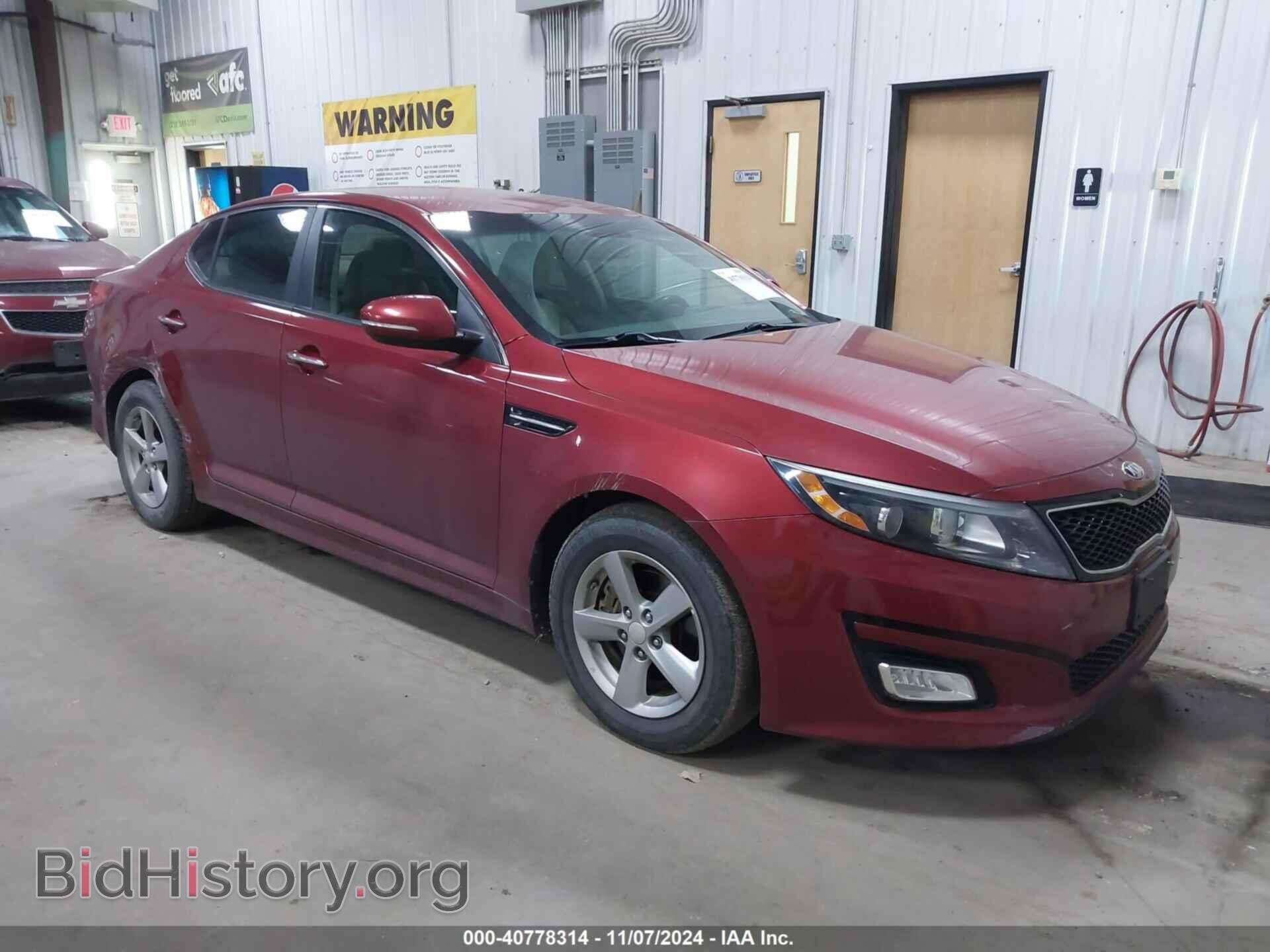 Фотография 5XXGM4A73EG274904 - KIA OPTIMA 2014