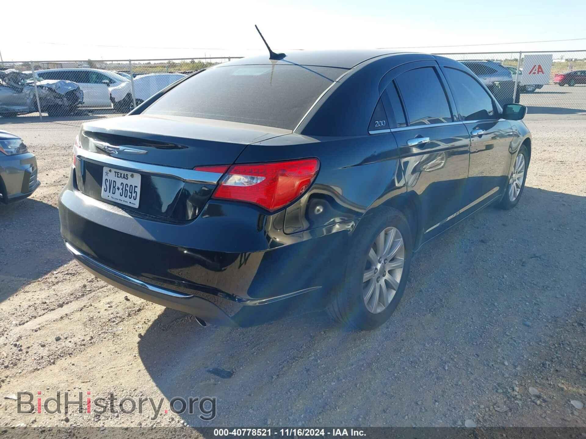 2013 CHRYSLER 200 - VIN: 1C3CCBCG8DN588011 - Фото 4