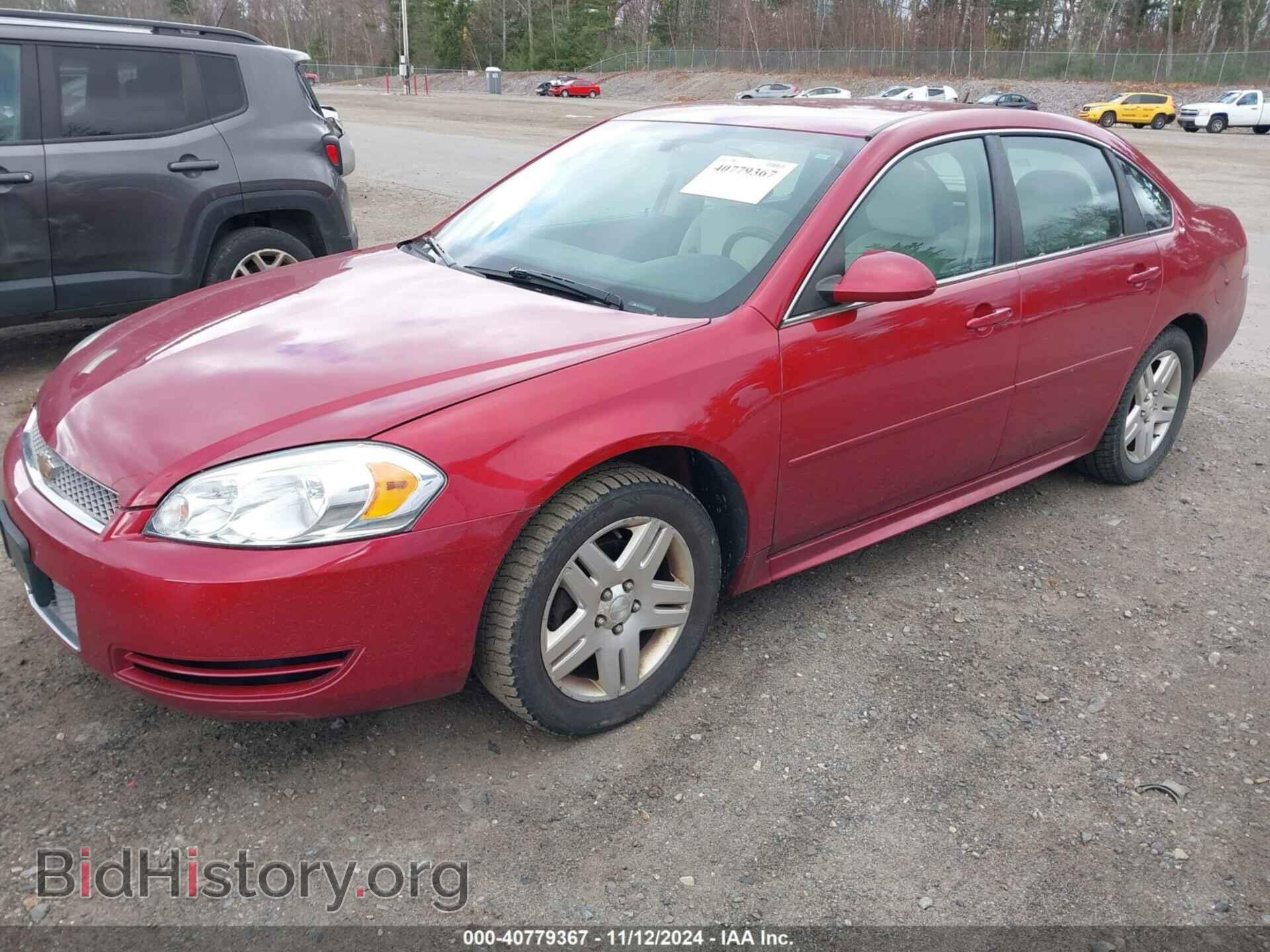 2012 CHEVROLET IMPALA - VIN: 2G1WB5E36C1307985 - Фото 2