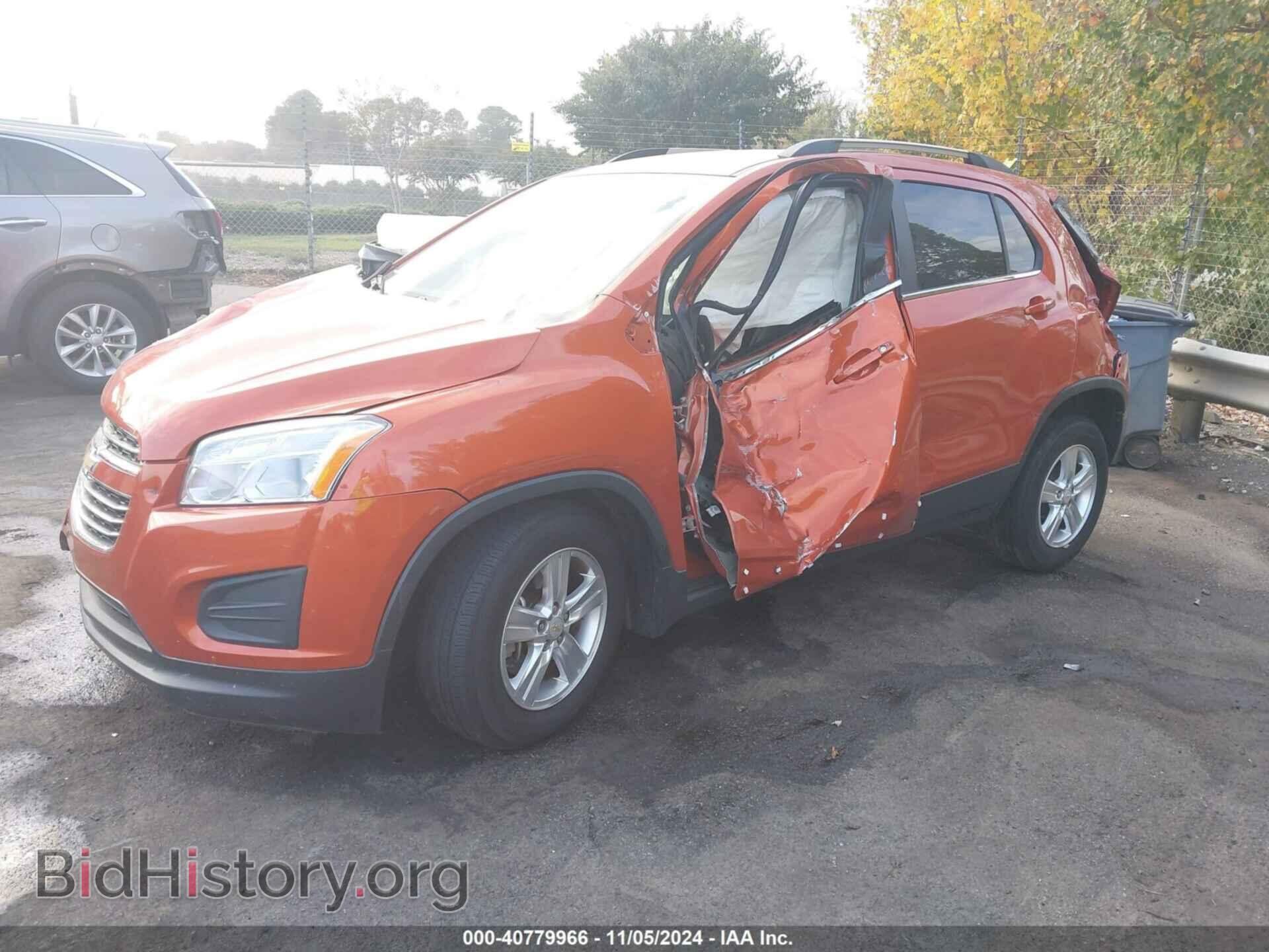 2015 CHEVROLET TRAX - VIN: KL7CJLSB9FB234643 - Фото 2