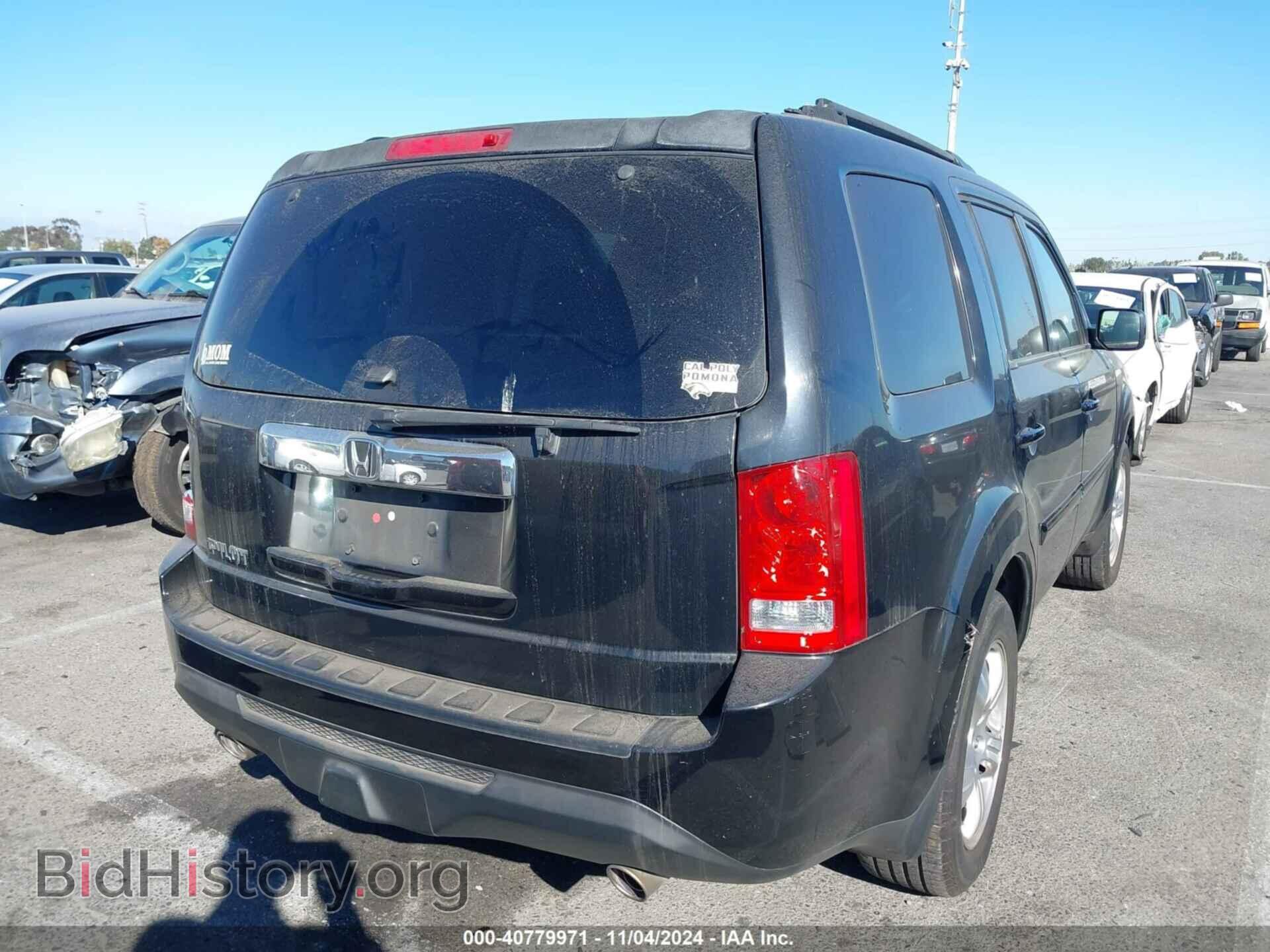 2013 HONDA PILOT - VIN: 5FNYF3H76DB021334 - Фото 4
