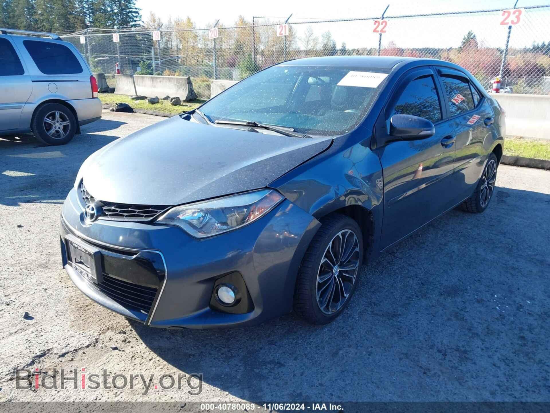 2014 TOYOTA COROLLA - VIN: 2T1BURHE5EC101856 - Фото 2
