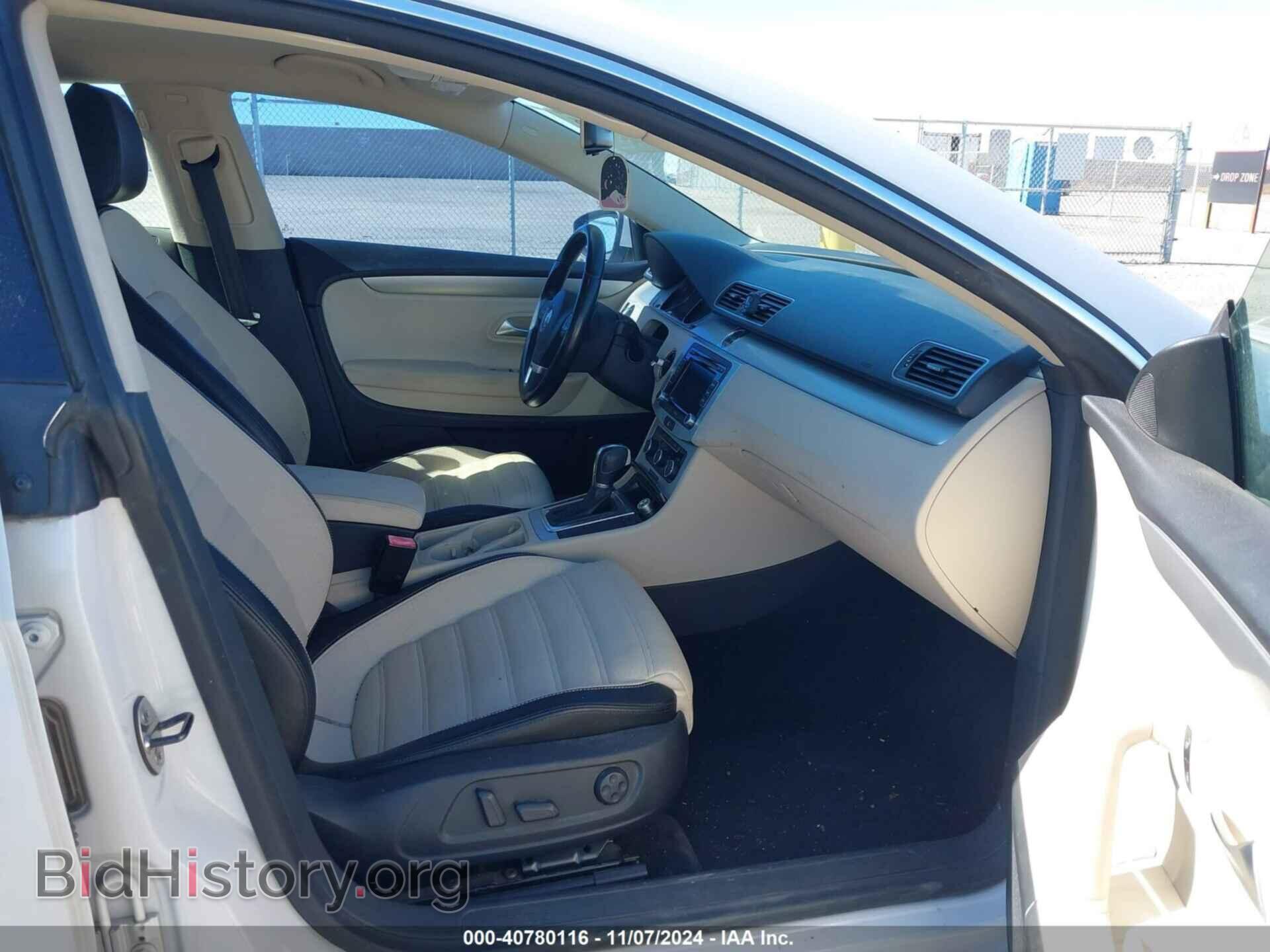 2012 VOLKSWAGEN CC - VIN: WVWMP7AN2CE510325 - Фото 5