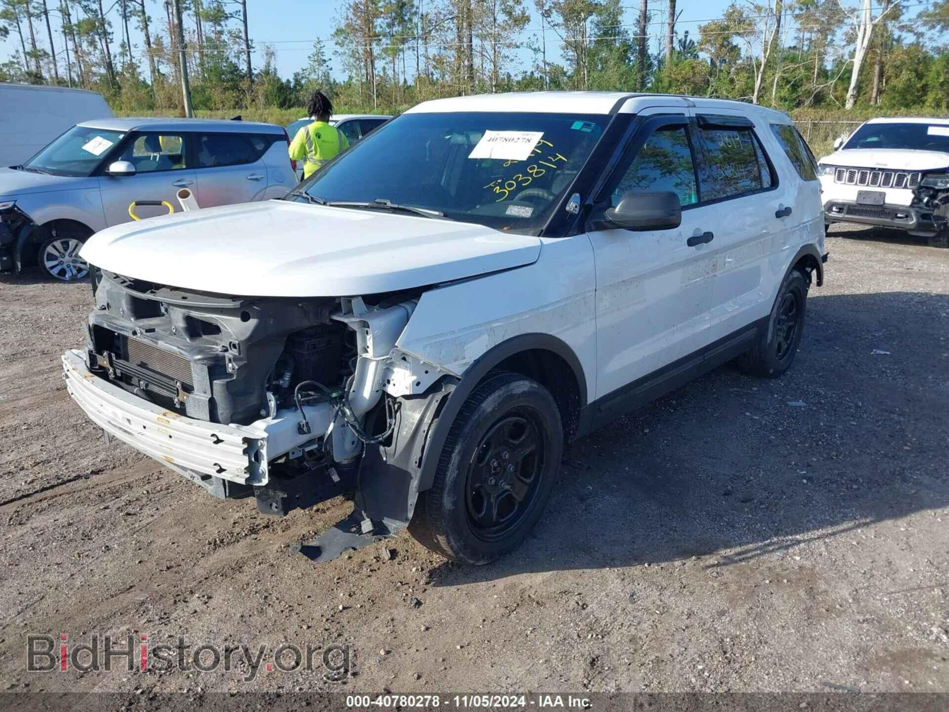 2018 FORD POLICE INTERCEPTOR UTILITY - VIN: 1FM5K8AR8JGB59347 - Photo 2