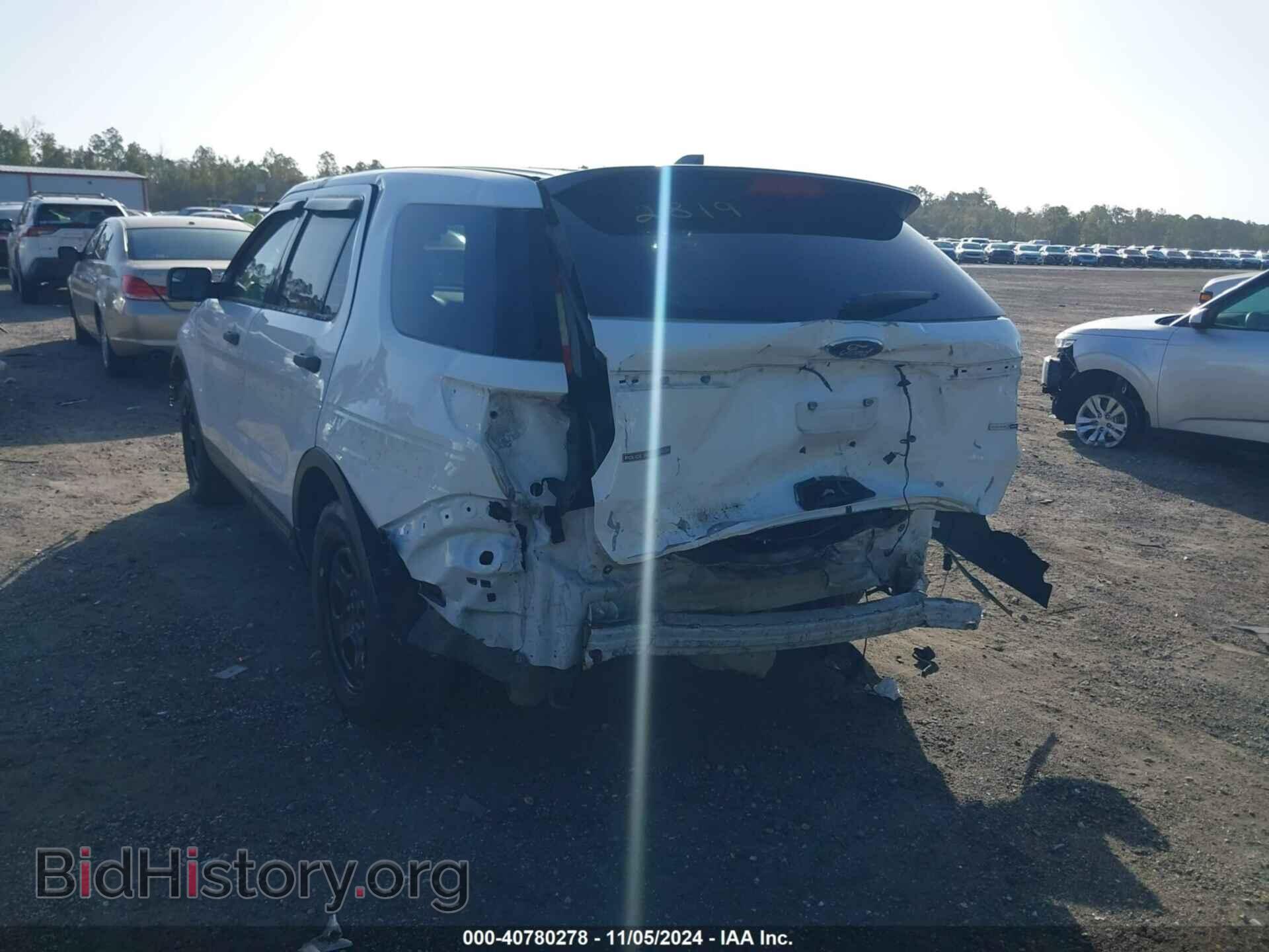 2018 FORD POLICE INTERCEPTOR UTILITY - VIN: 1FM5K8AR8JGB59347 - Photo 3